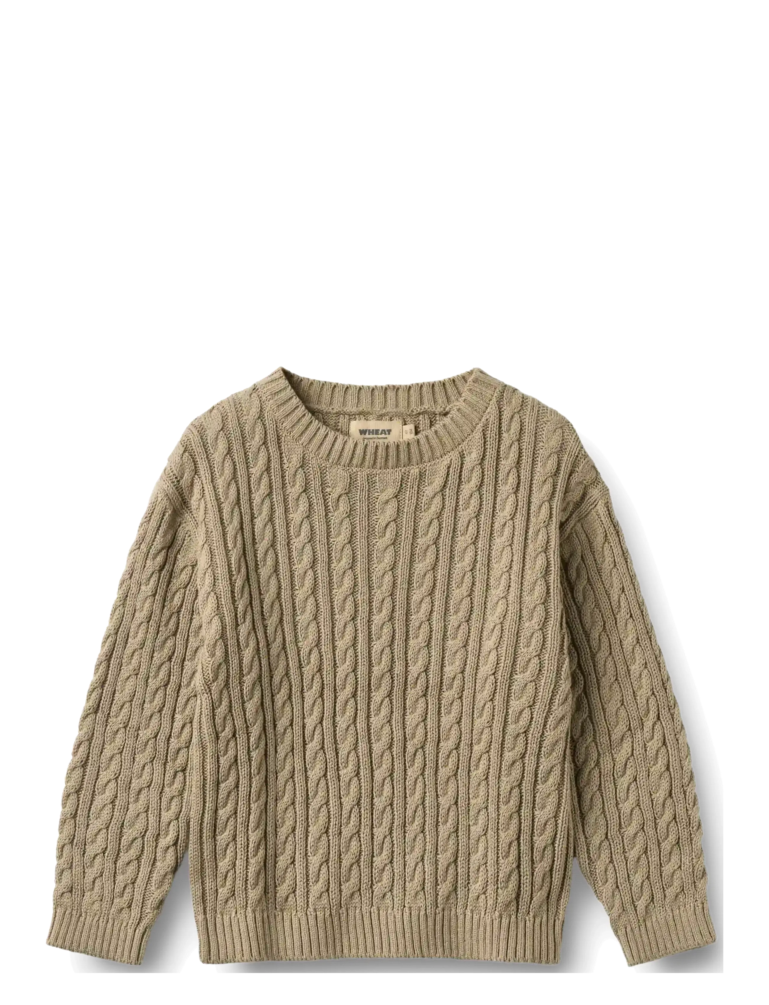 Wheat Knit Pullover L/S Oliver - Alles anzeigen - GRAVEL / beige