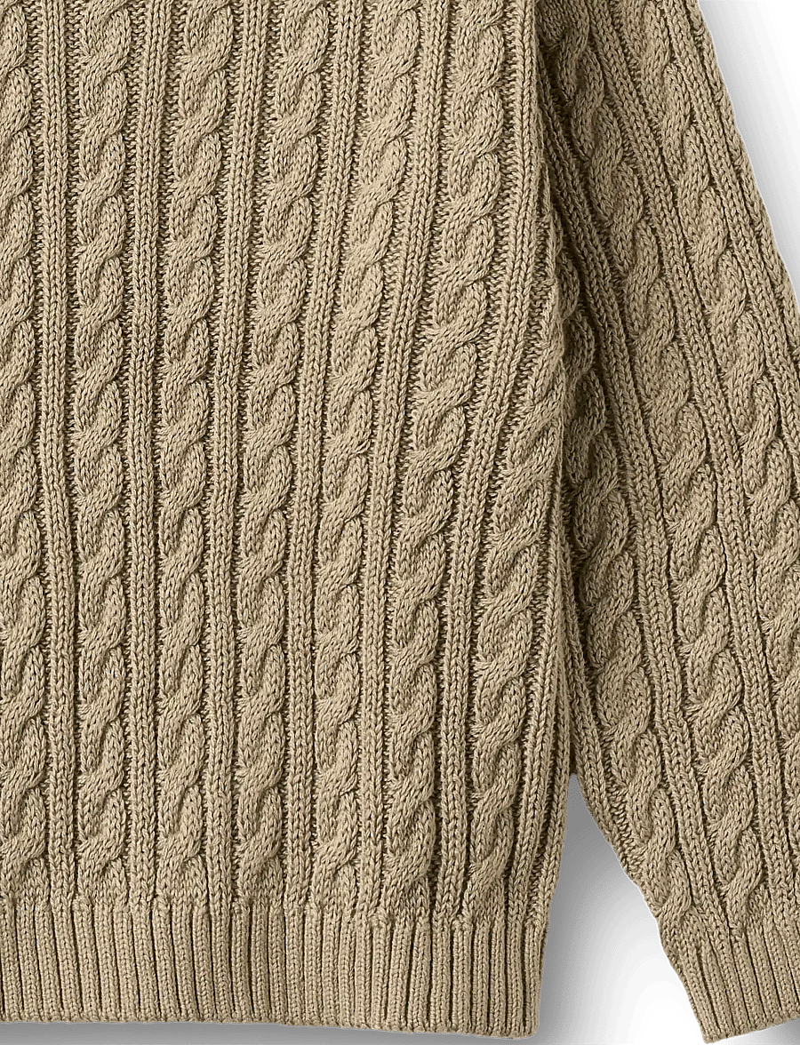 Wheat - Knit Pullover L/S Oliver - stickade tröjor - gravel - 5