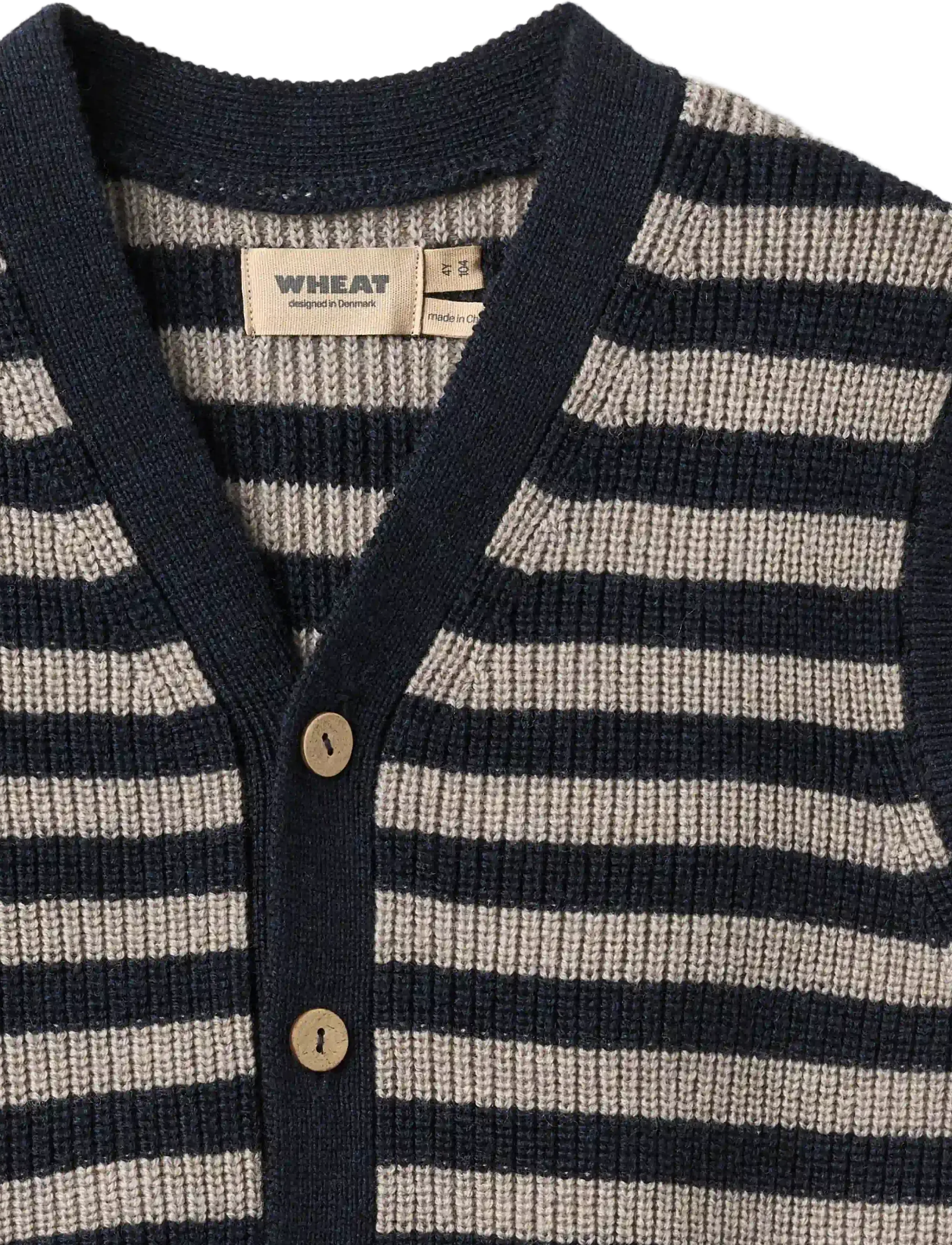 Wheat - Knit Vest Pete - westen - navy stripe - 2