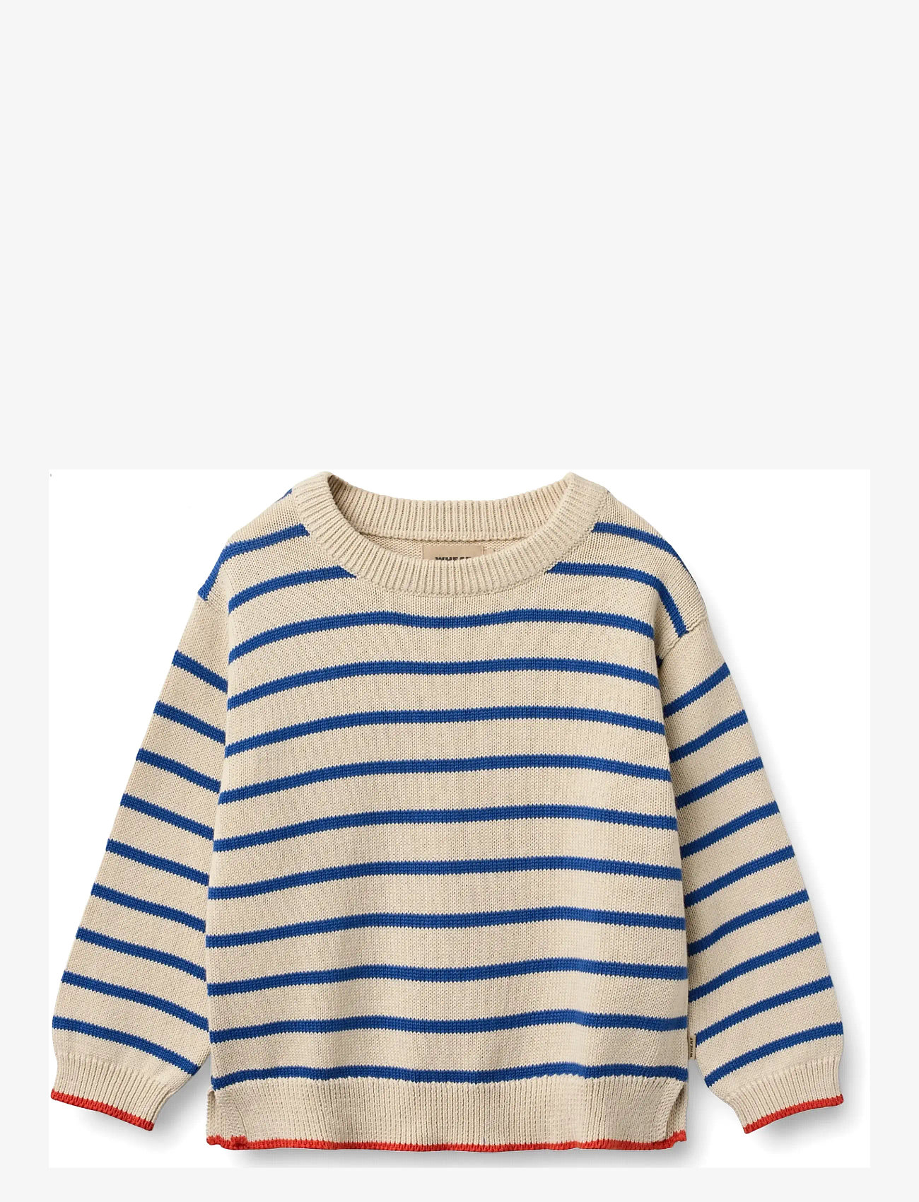 Wheat - Knit Pullover Morgan - džemprid - true blue stripe - 0