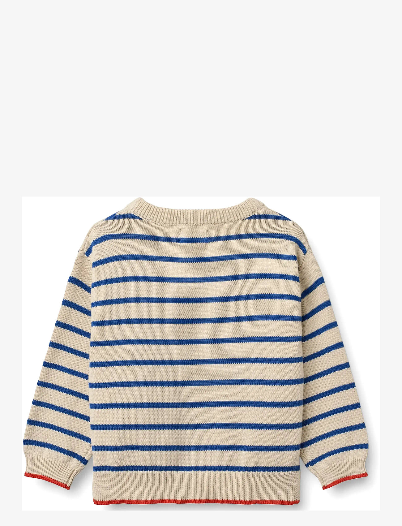 Wheat - Knit Pullover Morgan - džemprid - true blue stripe - 1