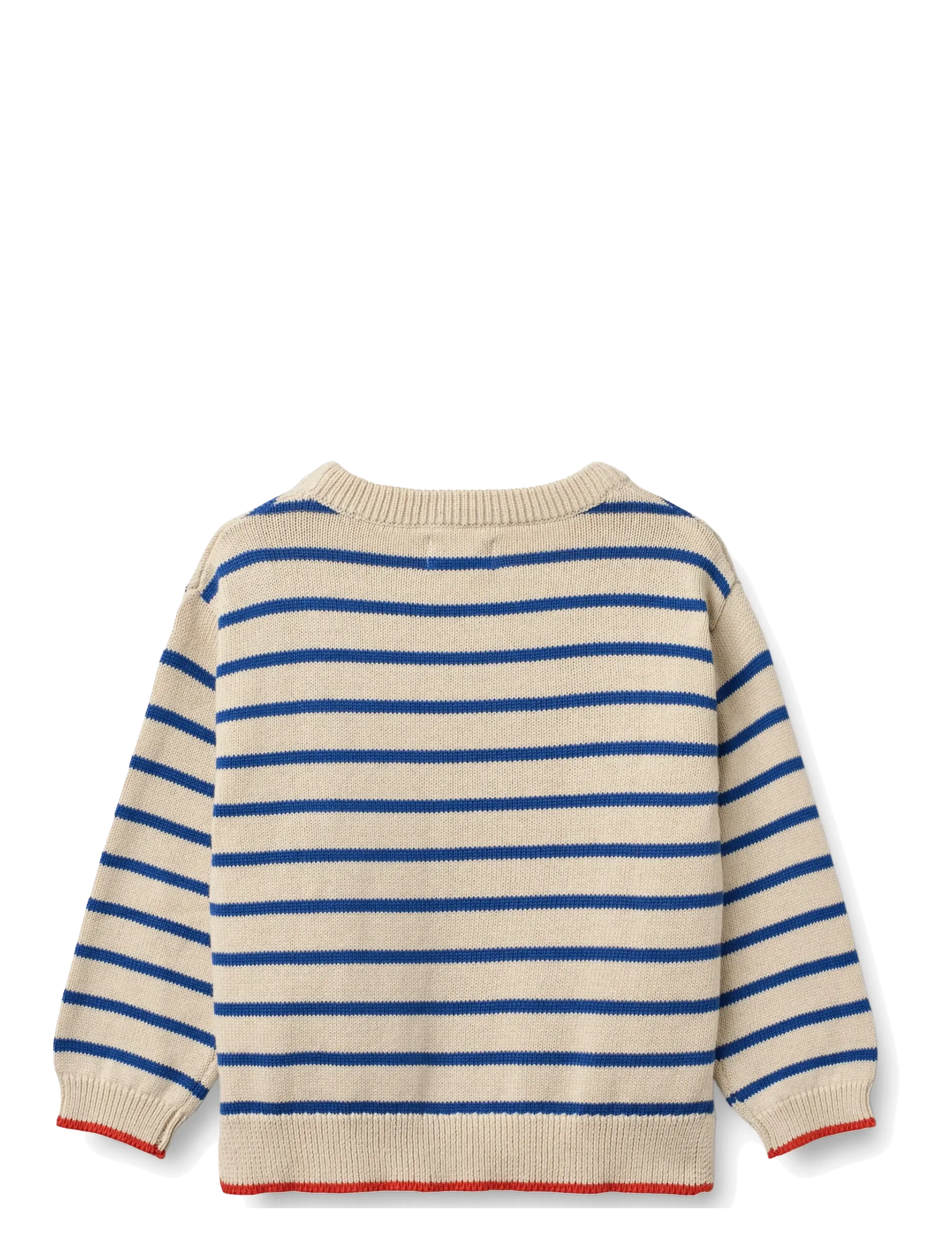 Wheat - Knit Pullover Morgan - jumpers - true blue stripe - 1