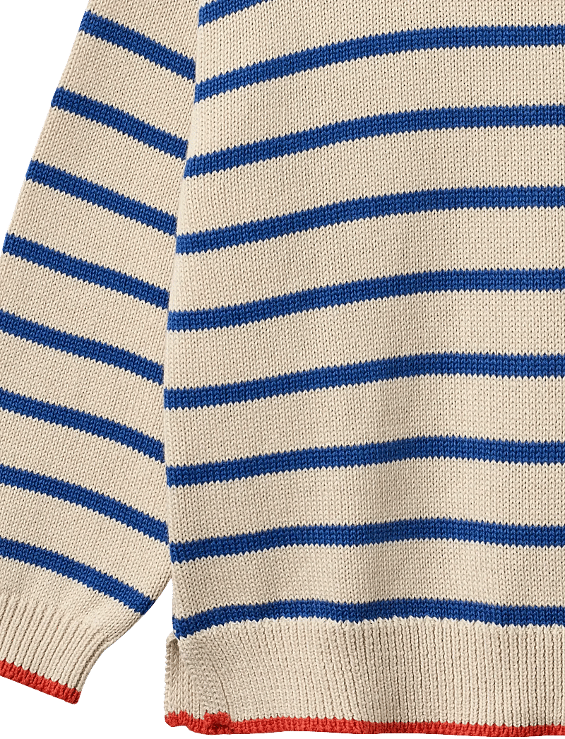 Wheat - Knit Pullover Morgan - džemprid - true blue stripe - 2