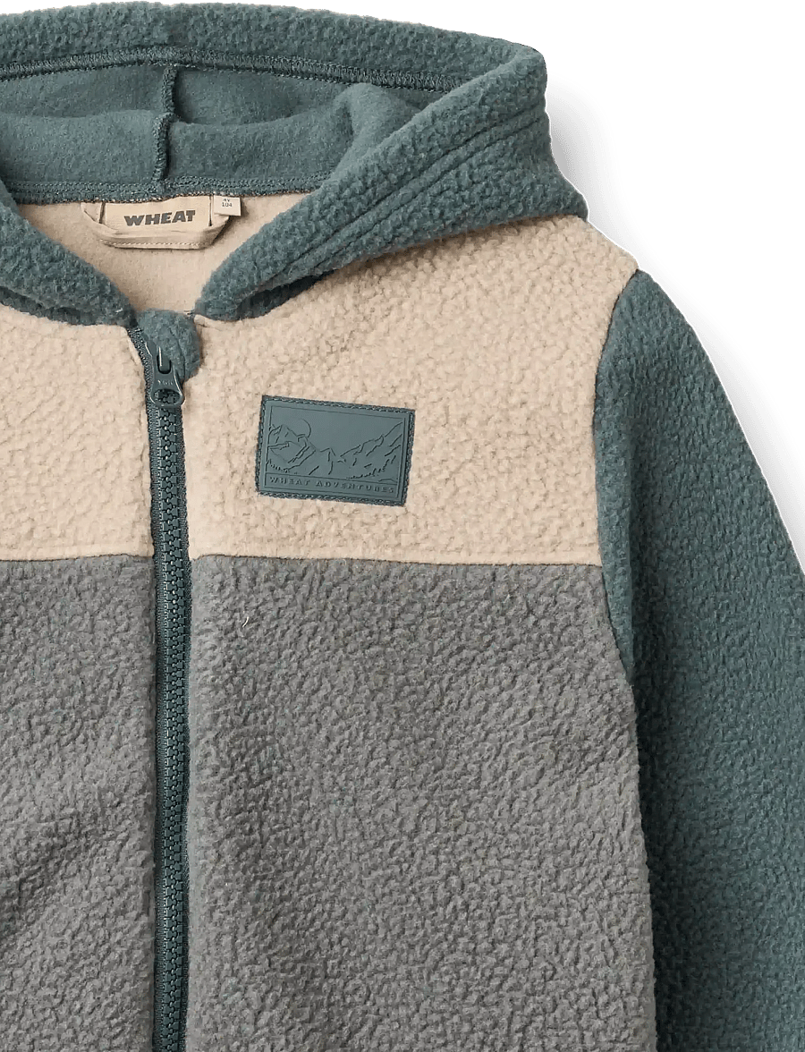 Wheat - Fleece Jacket L/S Adrian - flint - 2