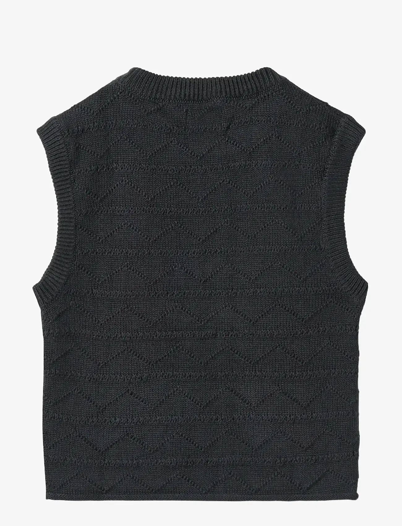 Wheat - Knit Vest Bobby - navy - 1