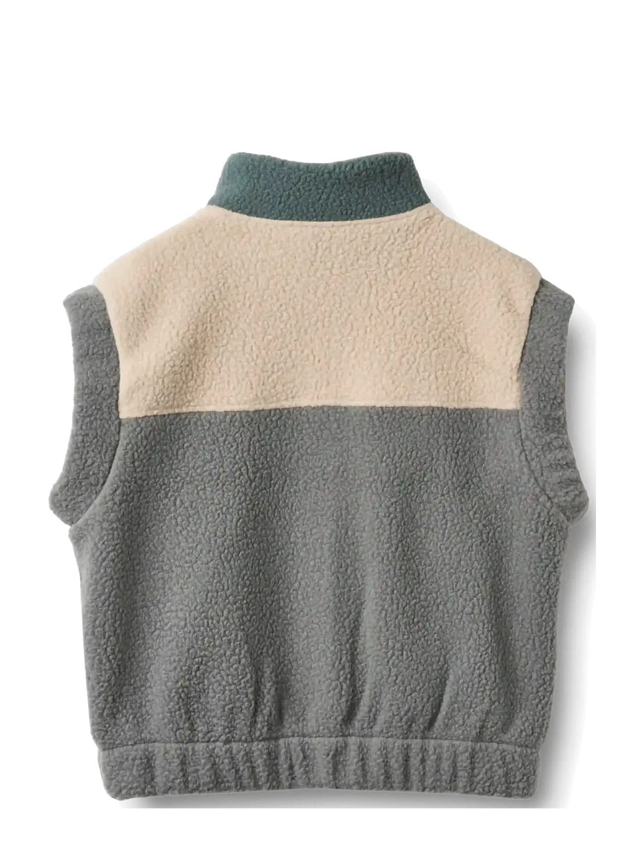 Wheat - Fleece Gilet Ask - shop efter alder - flint - 1