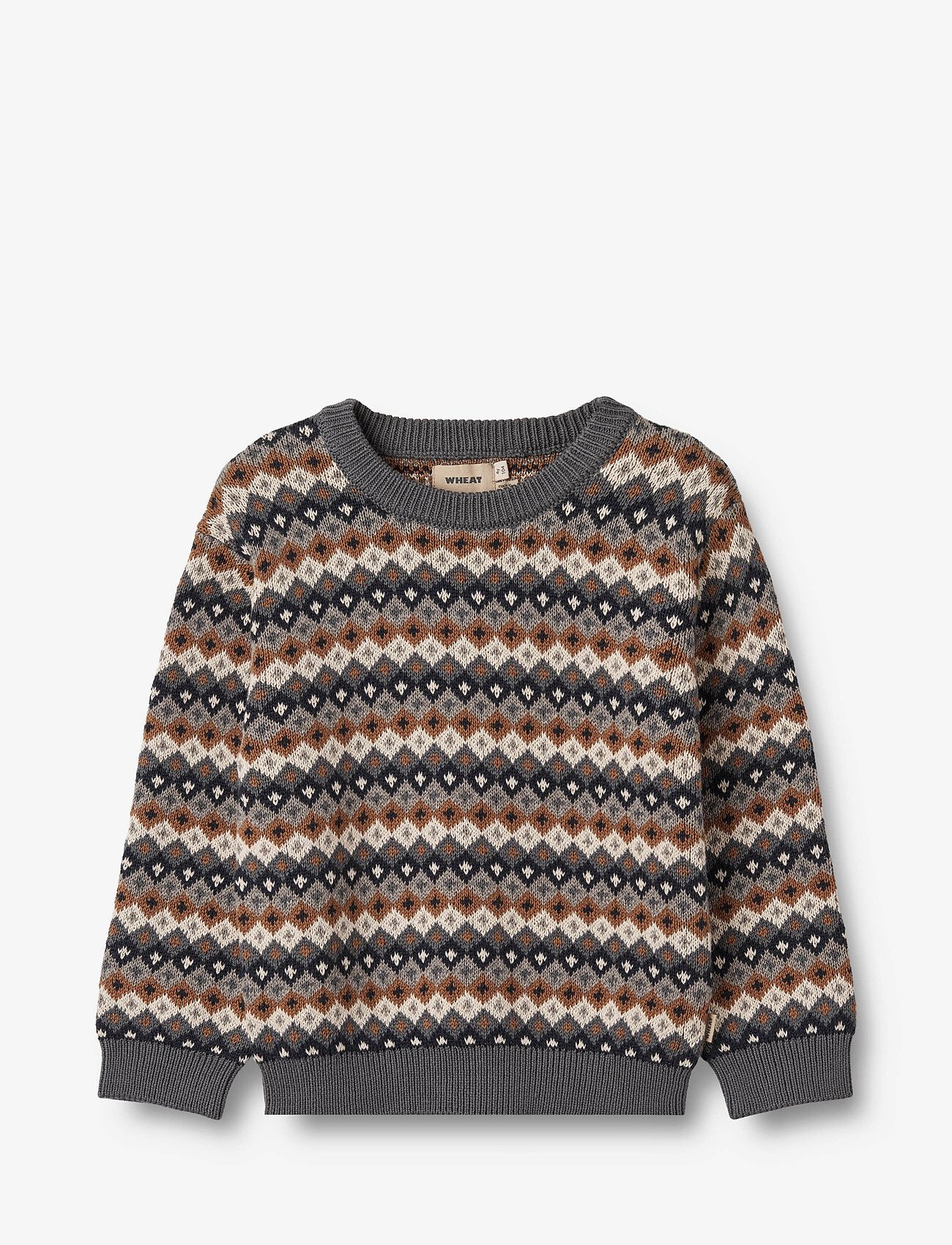 Wheat - Jacquard Pullover Elias - multi - 0