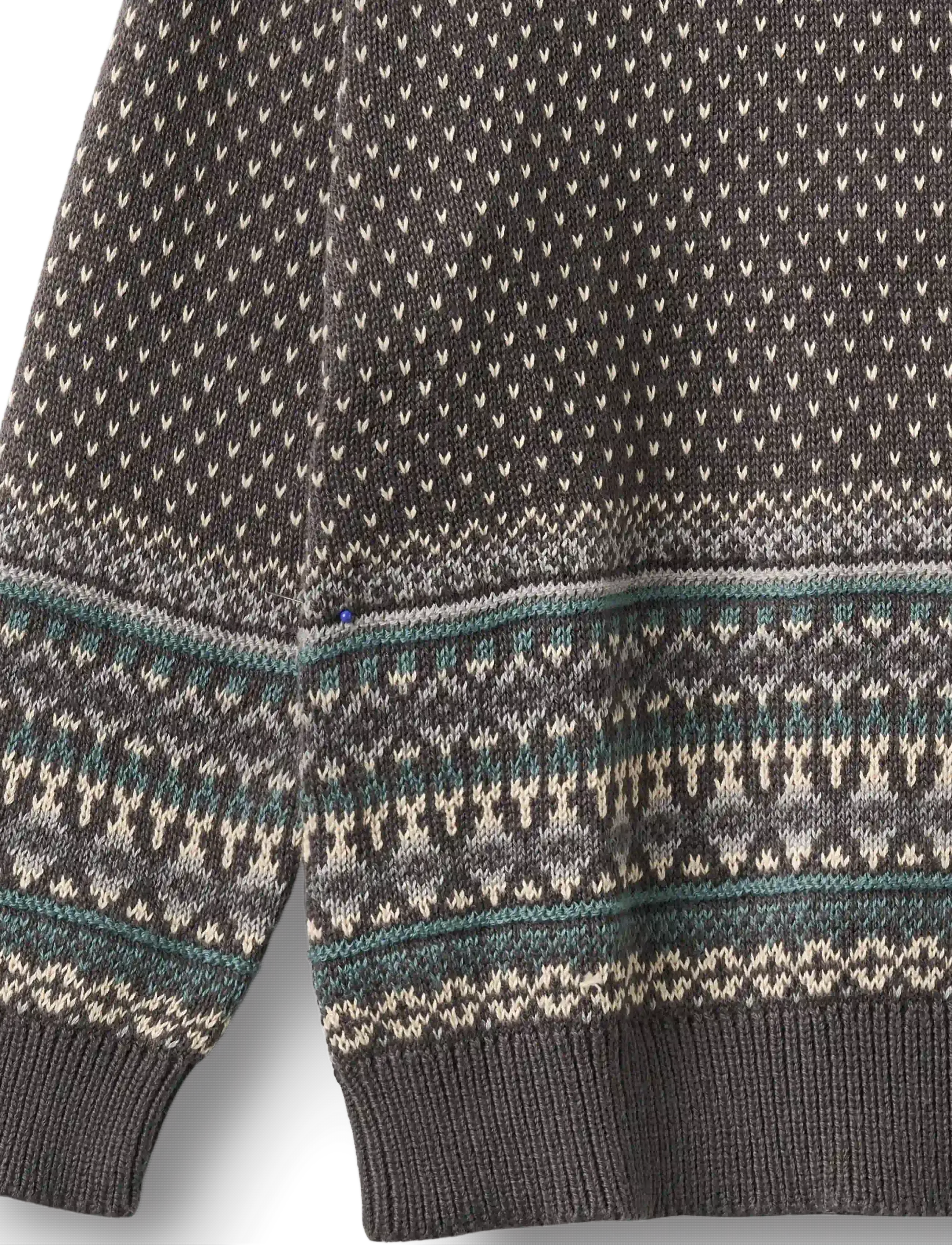 Wheat - Jacquard Pullover Julius - džemprid - dark charcoal - 2