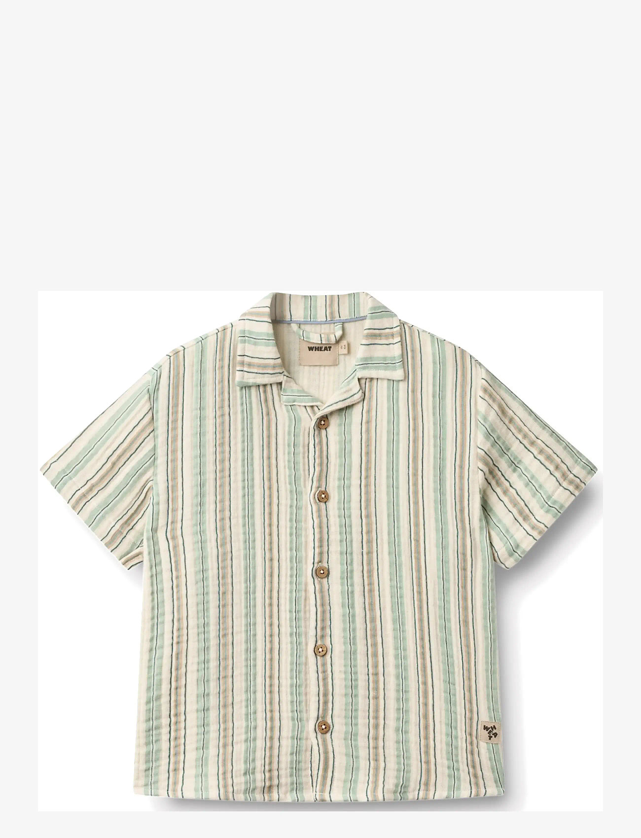Wheat - Shirt S/S Anker - kurzärmlige hemden - summer stripe - 1