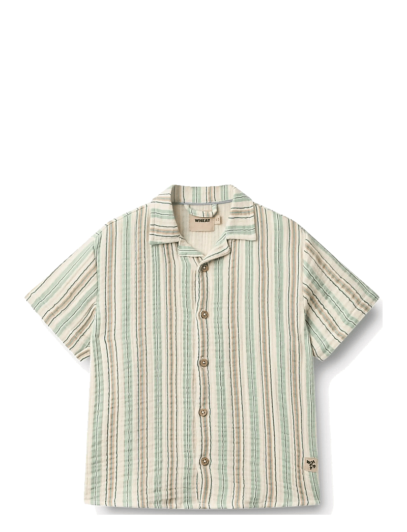Wheat - Shirt S/S Anker - kurzärmlige hemden - summer stripe - 1