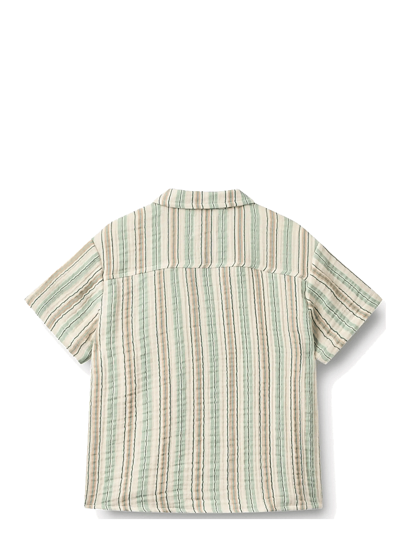 Wheat - Shirt S/S Anker - kurzärmlige hemden - summer stripe - 2