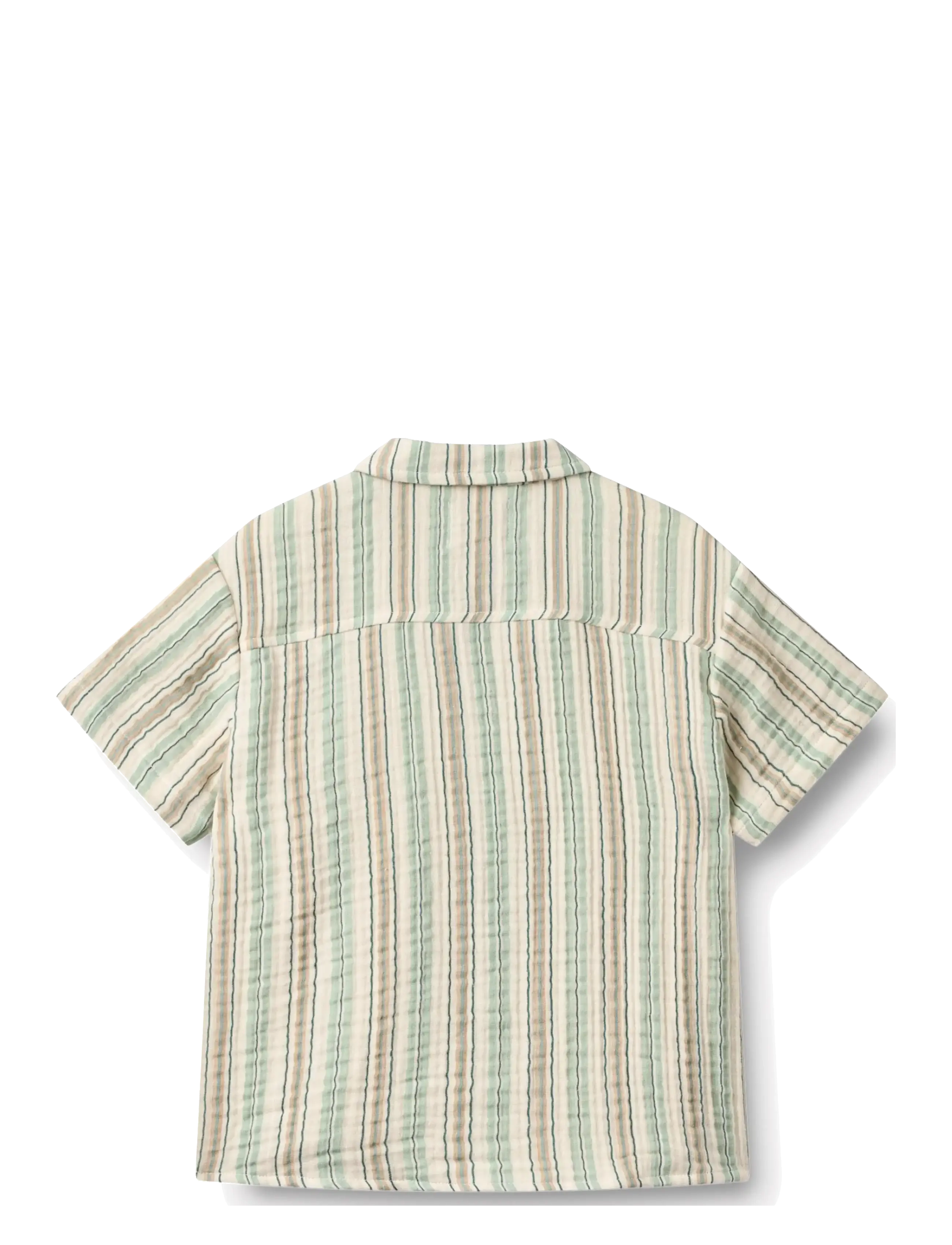Wheat - Shirt S/S Anker - short-sleeved shirts - summer stripe - 2