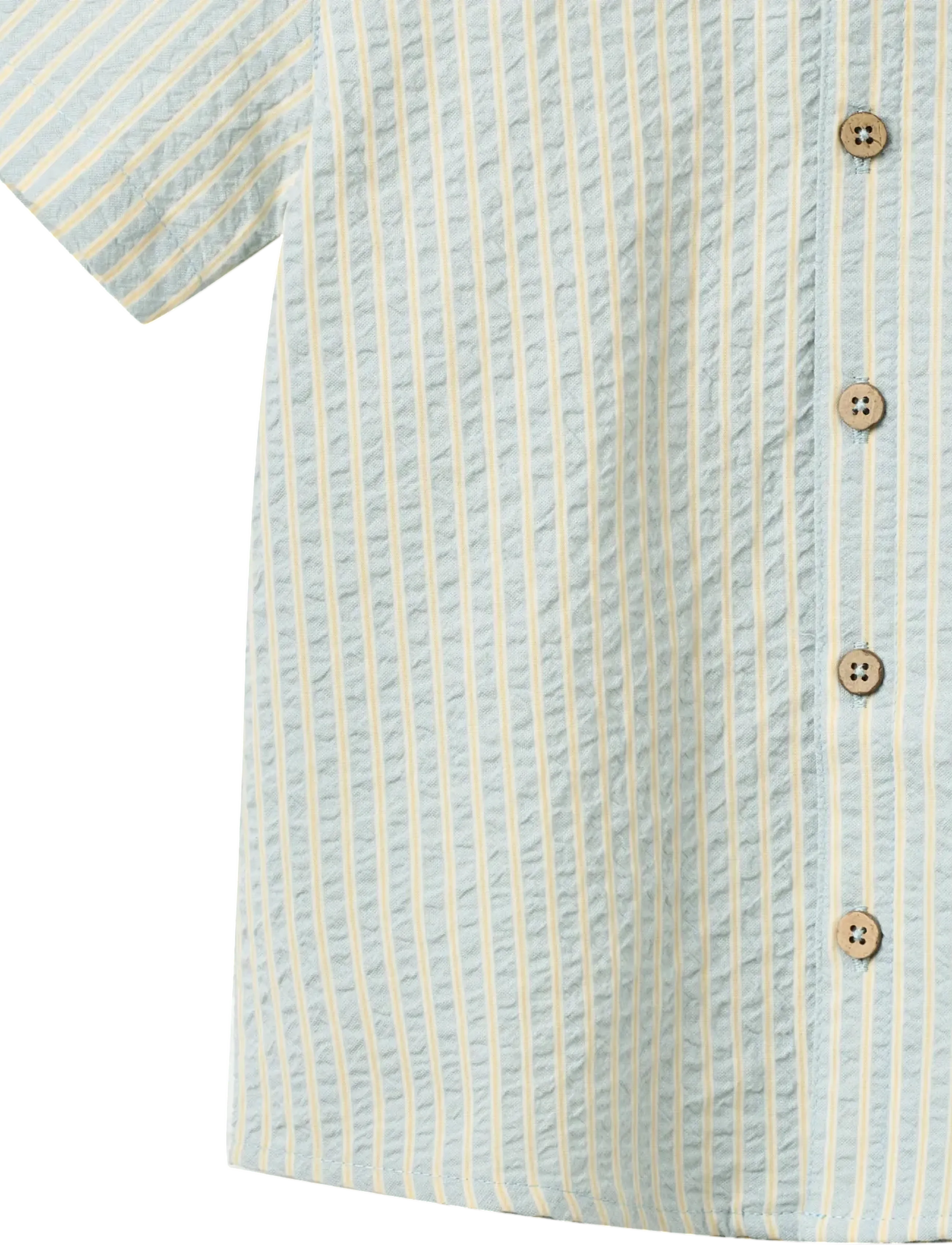 Wheat - Shirt S/S Anker - hemden - summer sky stripe - 3