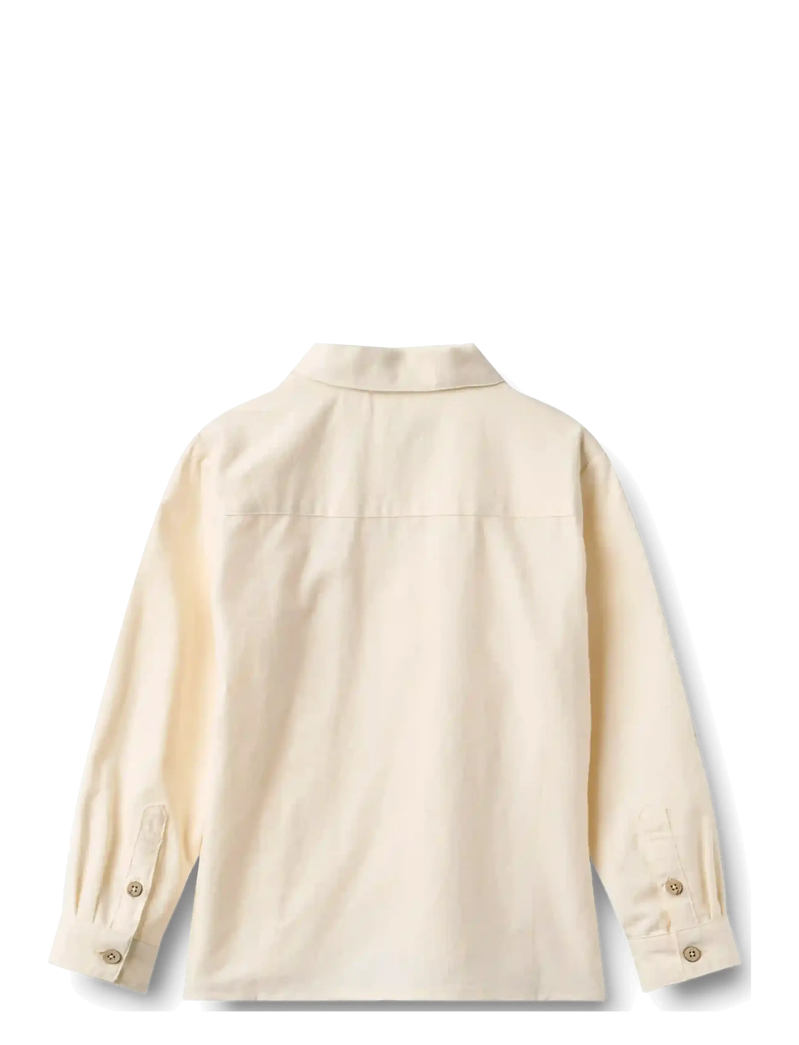 Wheat - Shirt L/S Oscar - langärmlige hemden - eggshell - 1