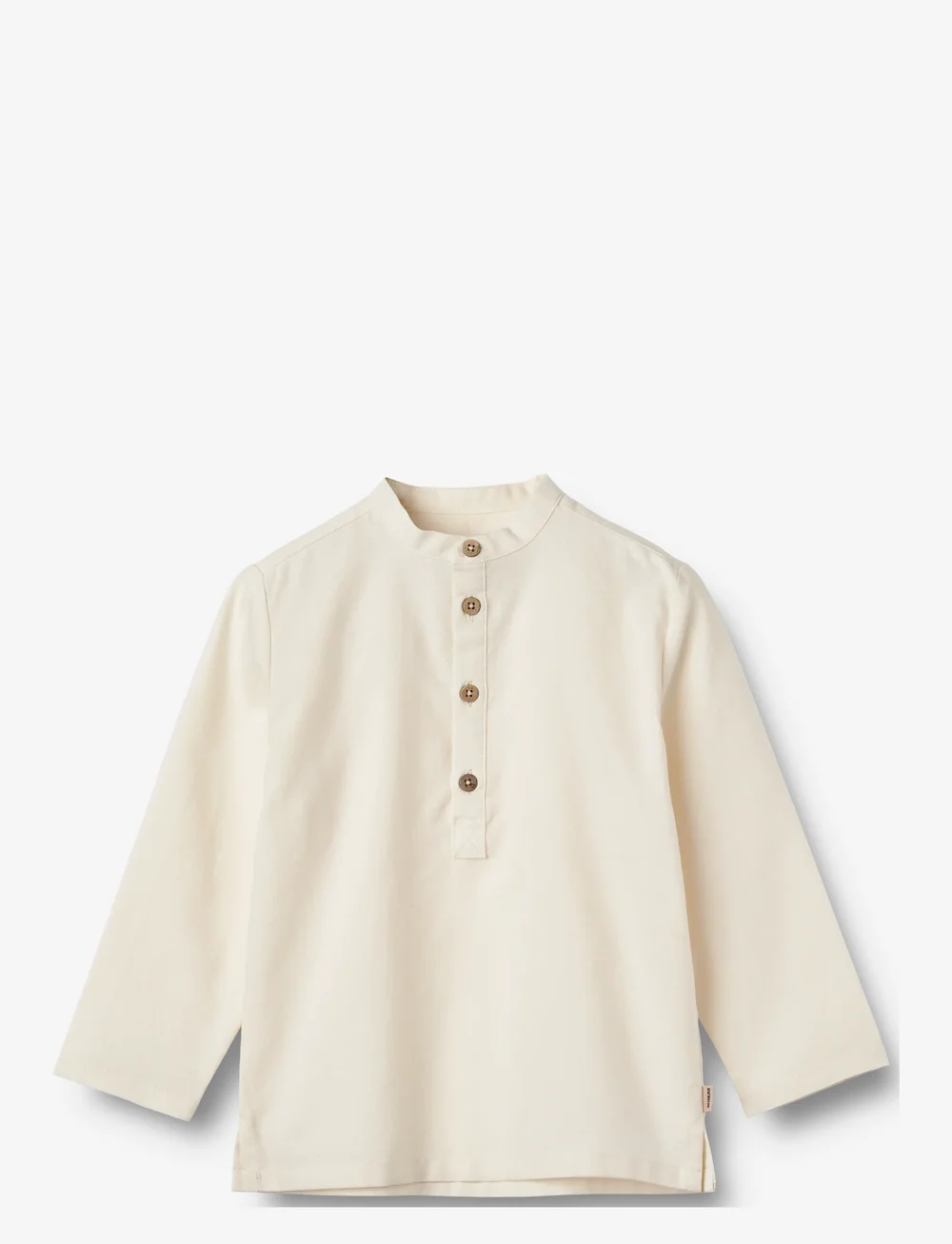 Wheat - Shirt L/S Jonas - långärmade skjortor - eggshell - 0