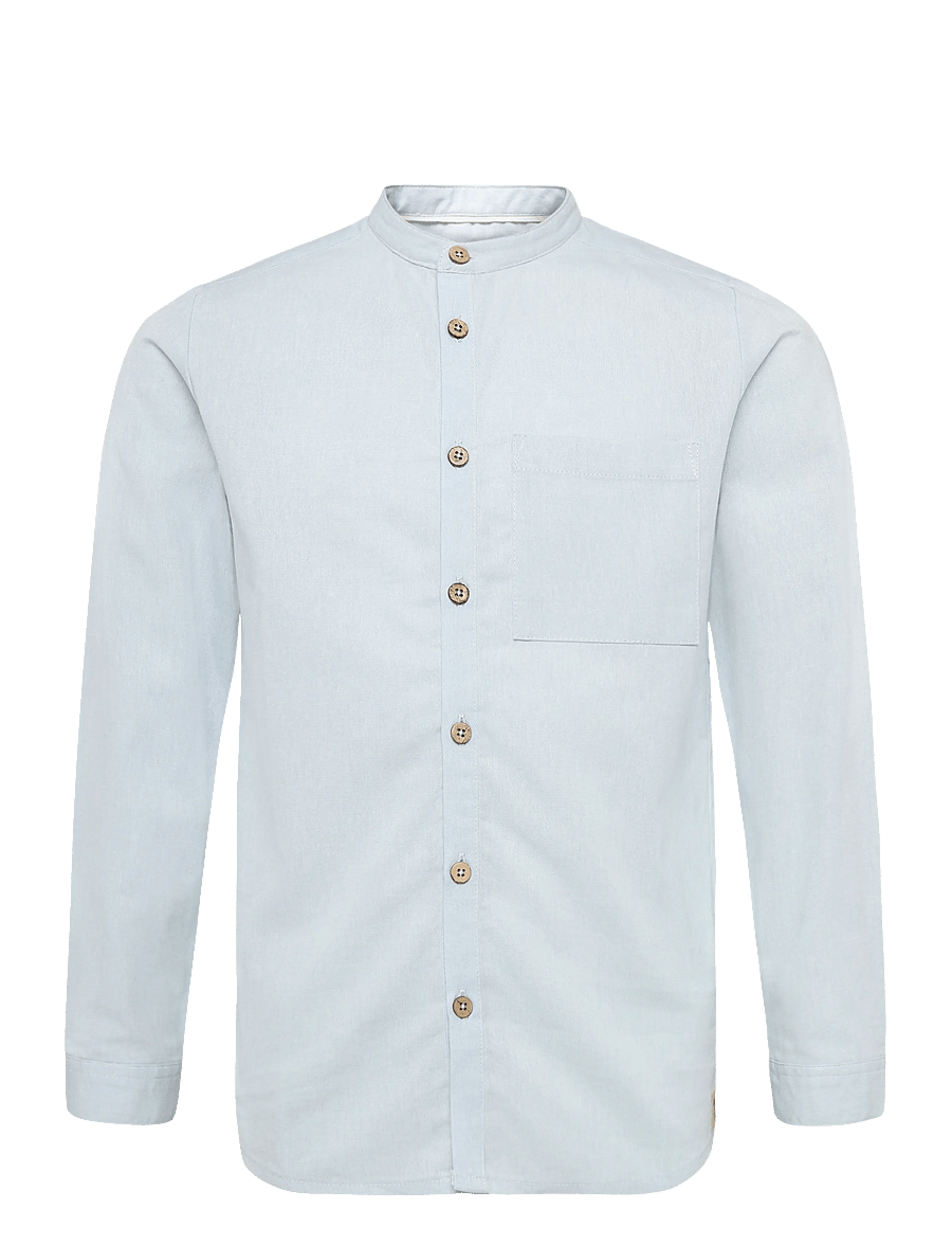 Wheat - Shirt Willum - langärmlige hemden - light blue chambray - 0