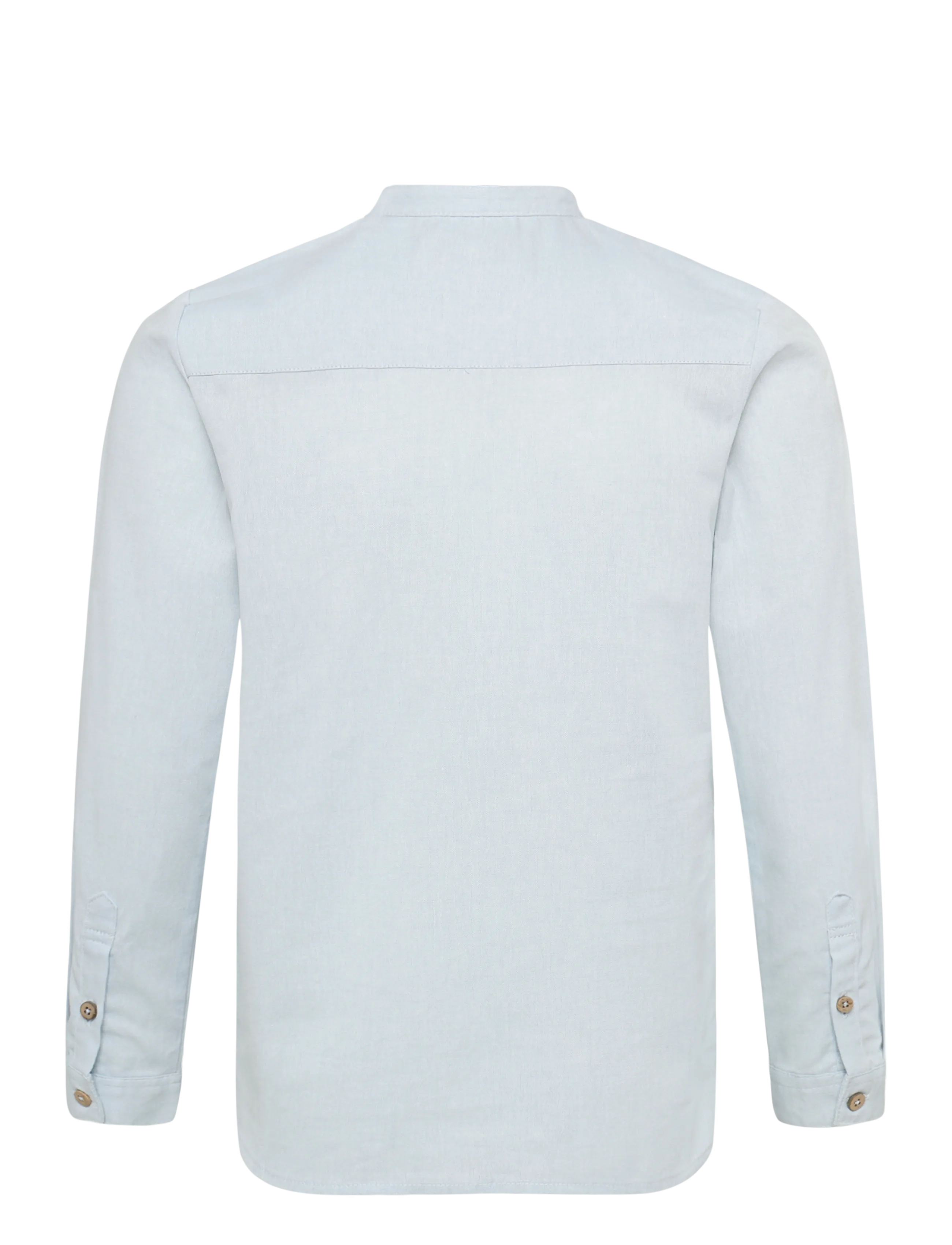 Wheat - Shirt Willum - långärmade skjortor - light blue chambray - 1