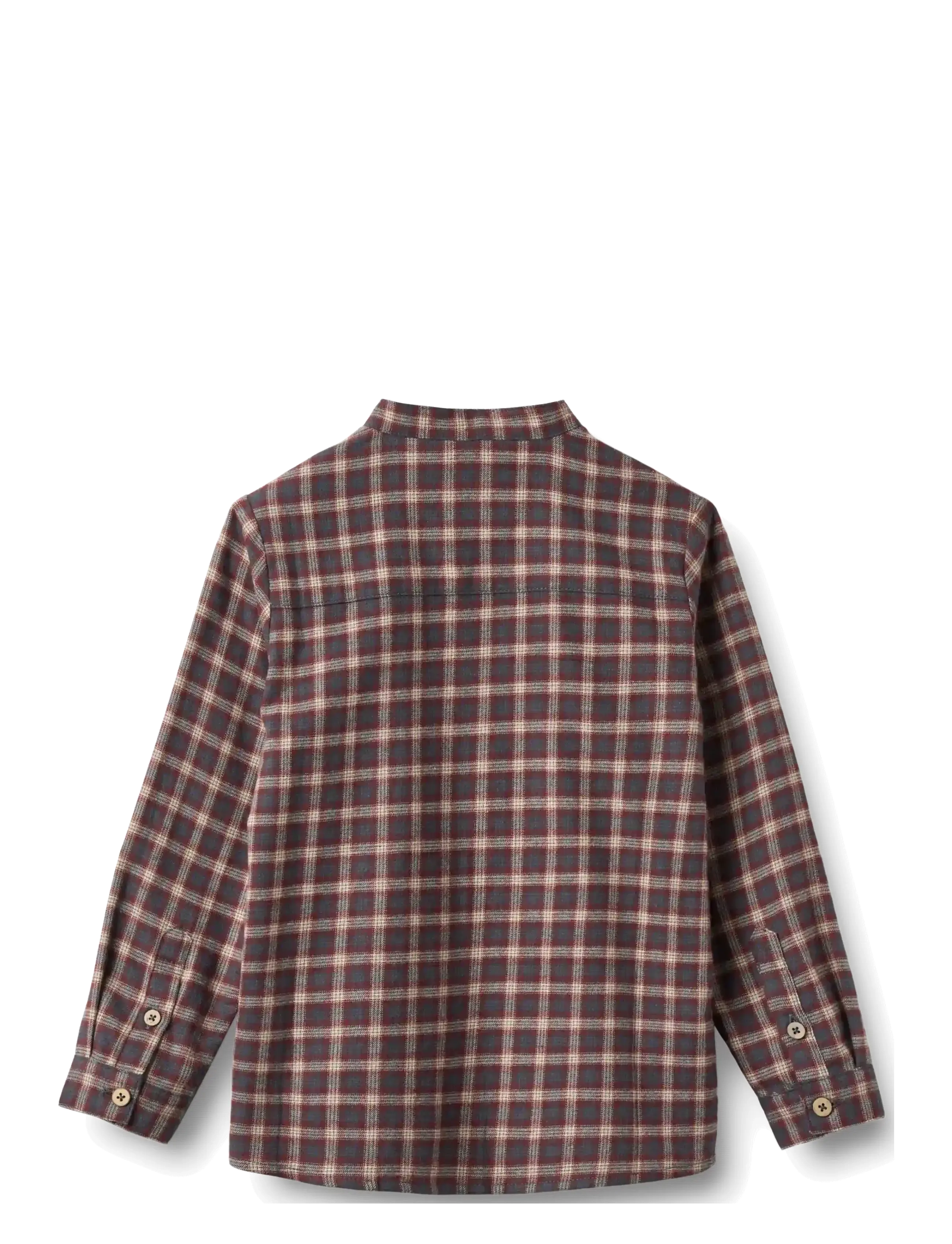 Wheat - Shirt L/S Willum - langärmlige hemden - blue holiday check - 1