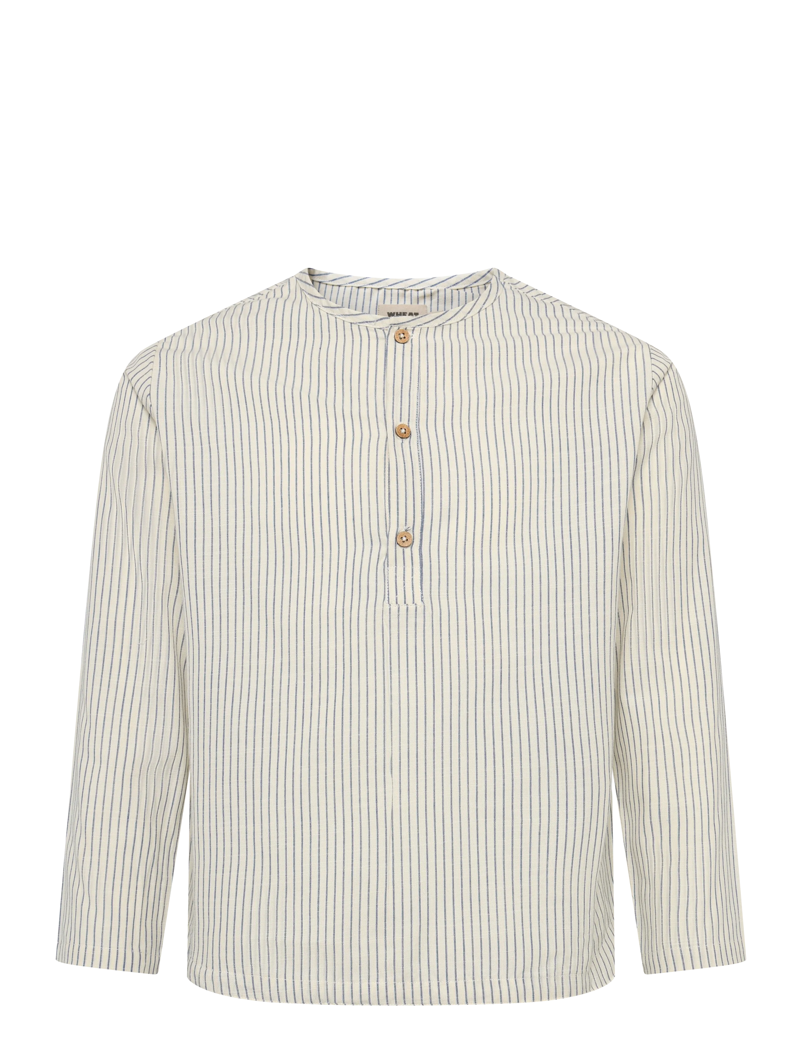 WHEAT Shirt Bjørk Beige - 128 - Kinder
