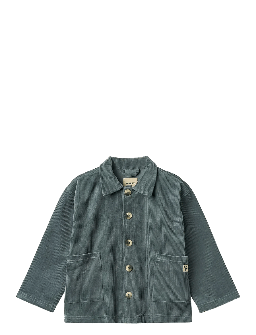 Wheat - Overshirt Sage - jeansjakker - stormy weather - 0