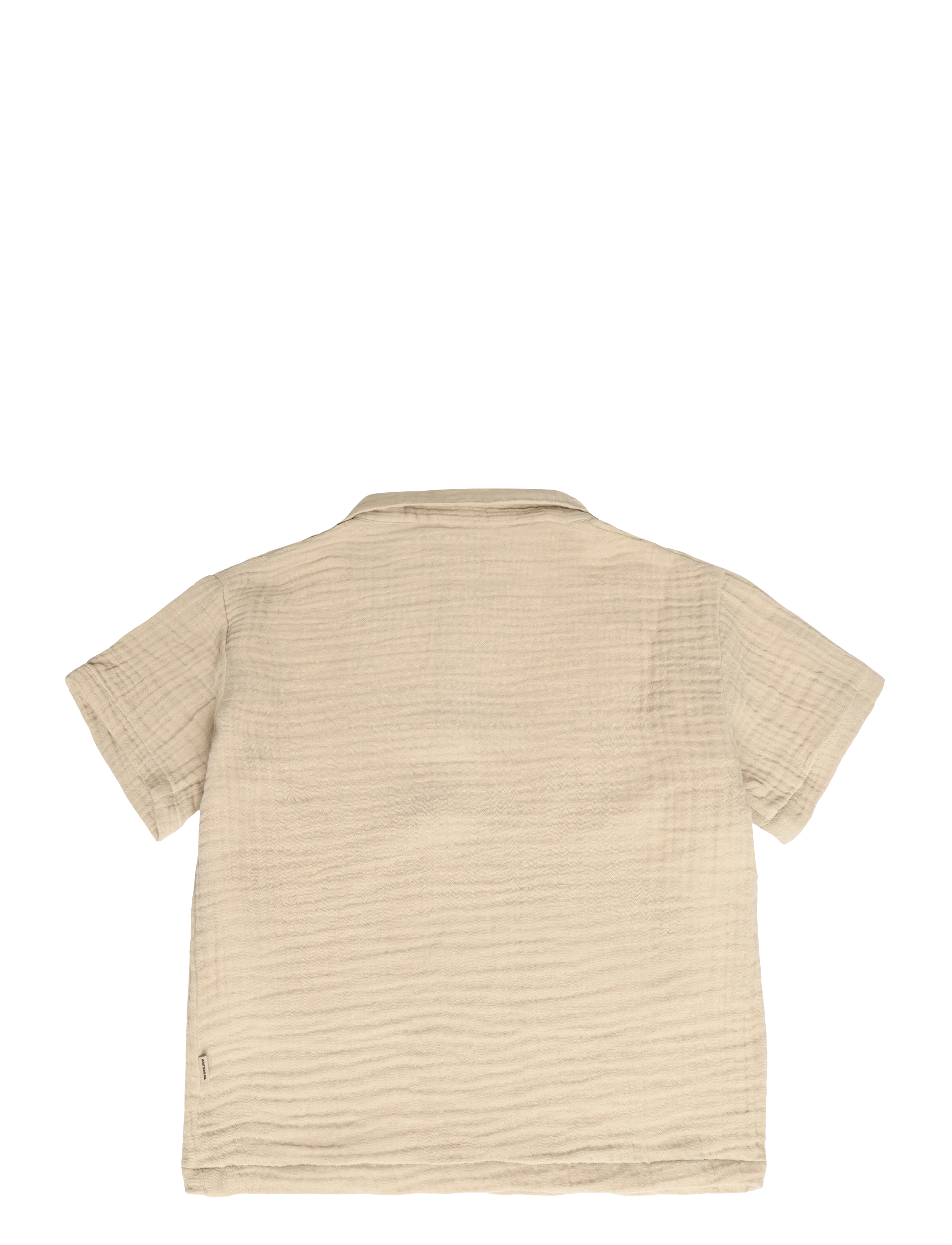 Wheat - Shirt S/S Svend - kurzärmlige hemden - warm sand - 1