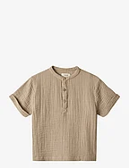 Shirt S/S Svend - BEIGE STONE