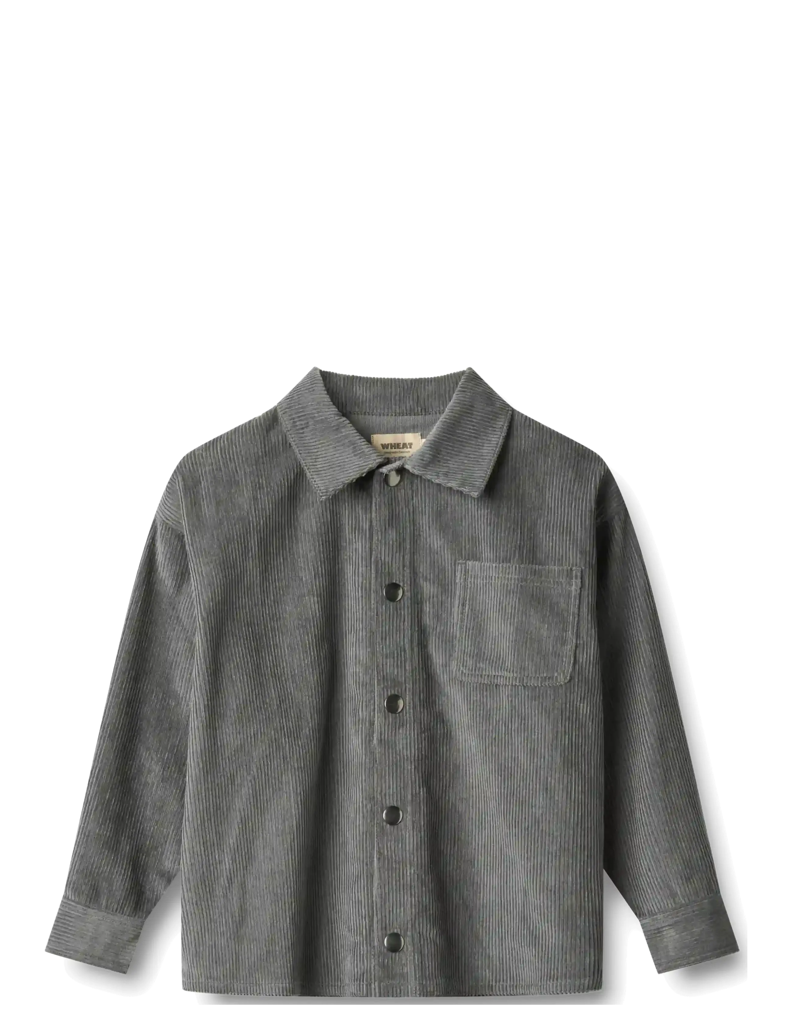 Wheat Overshirt L/S Marcel - Jeansjacken - DARK CHARCOAL / grey