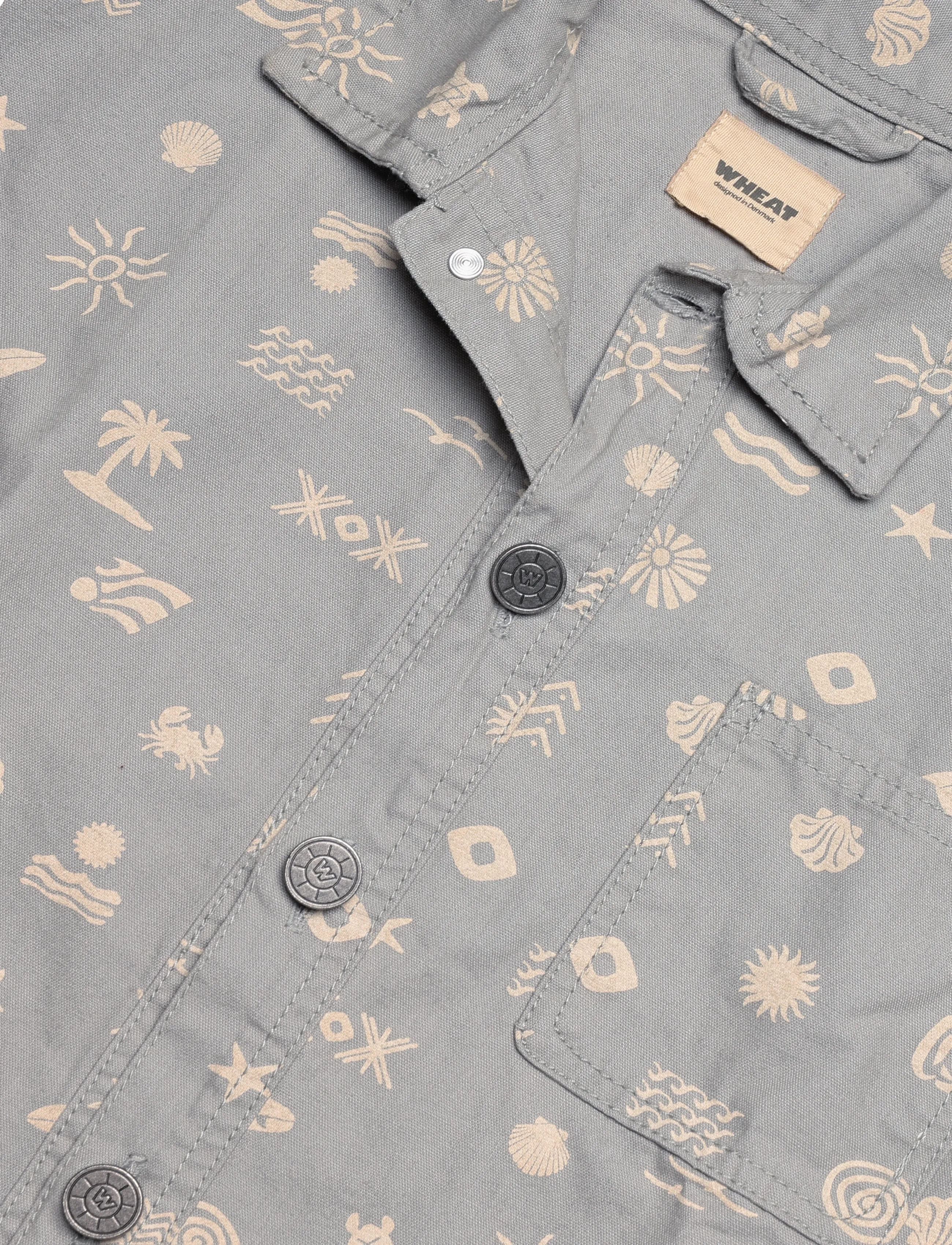 Wheat - Overshirt Marcel - light flint summer - 2