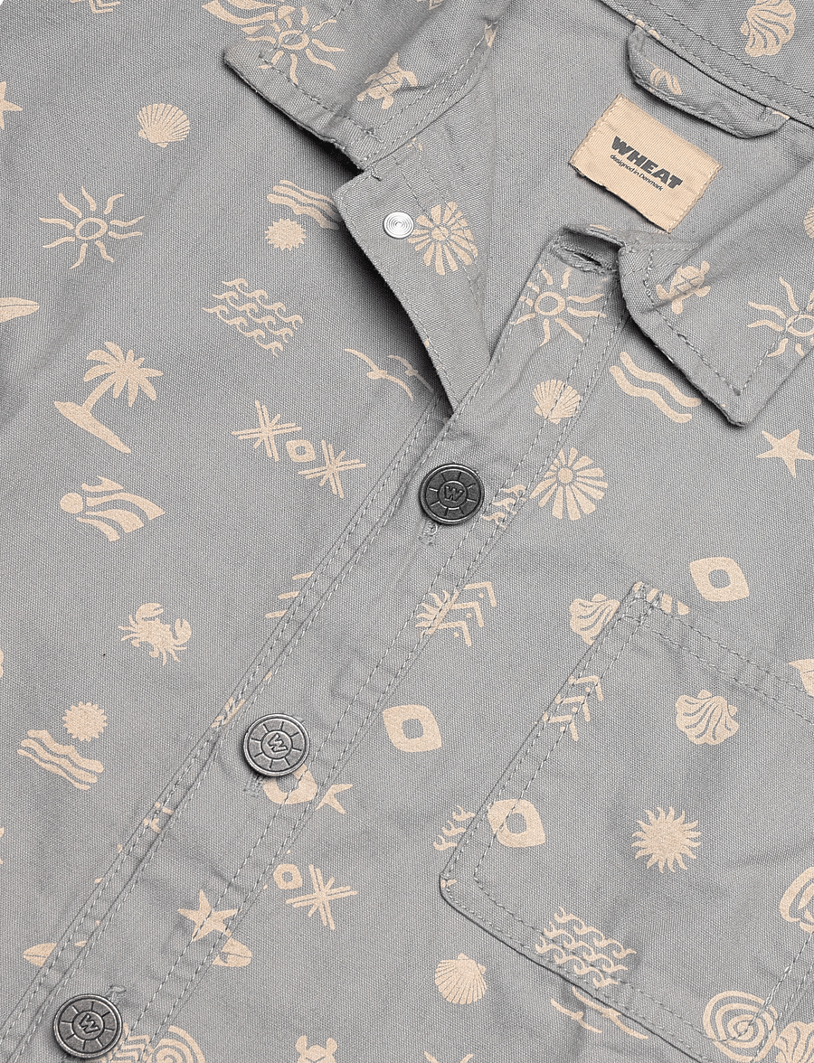 Wheat - Overshirt Marcel - light flint summer - 2