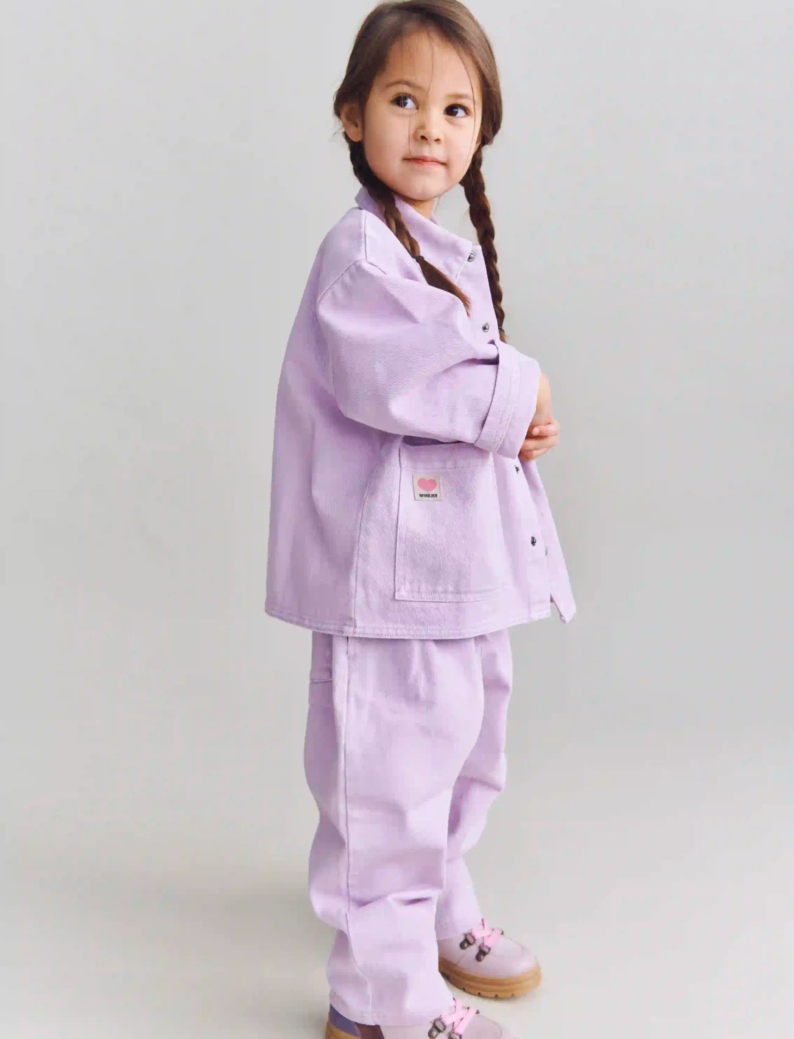 Wheat - Overshirt Cole - light jackets - lavender glow - 4
