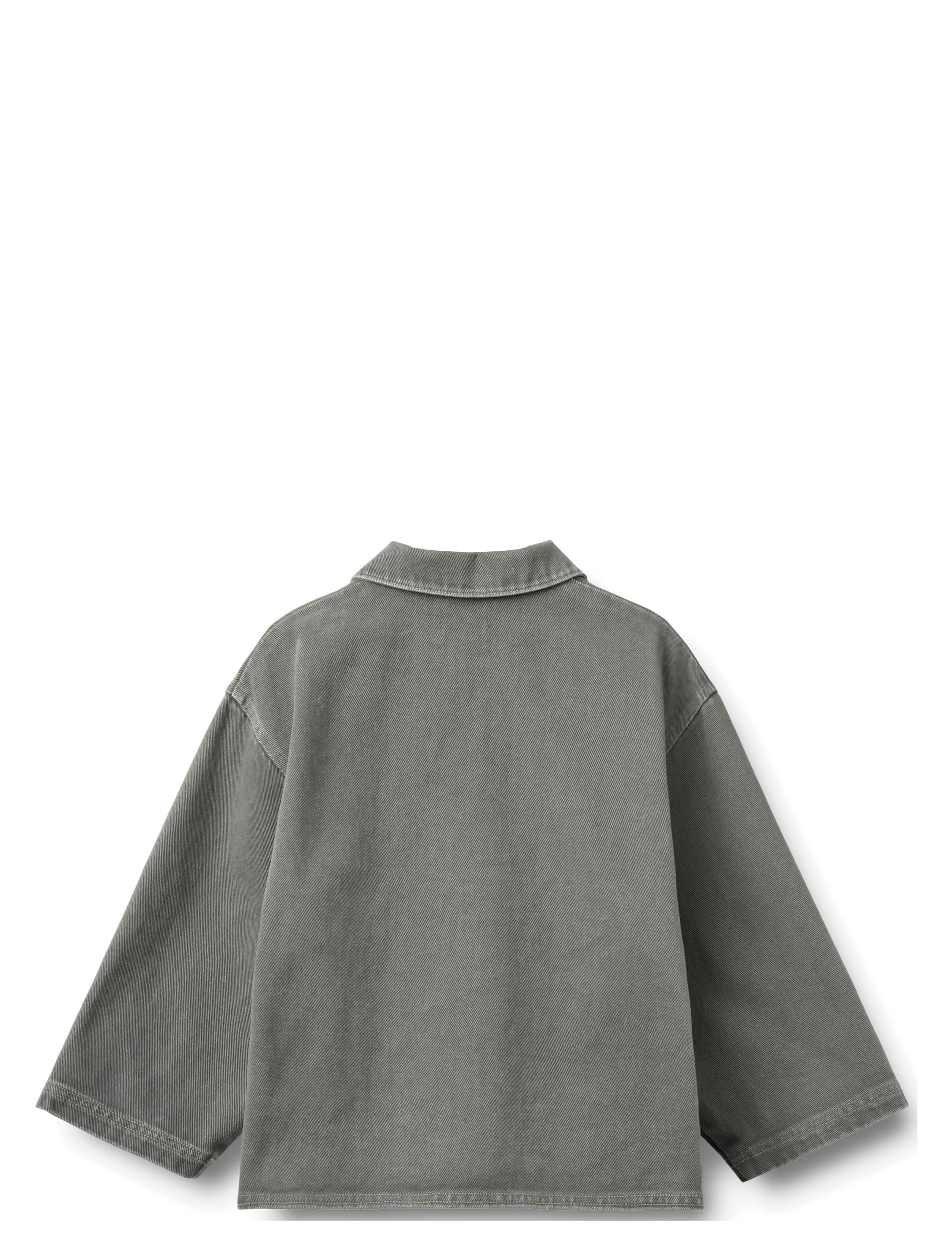 Wheat - Overshirt Cole stitch - jeansjackor - thunder sky - 1