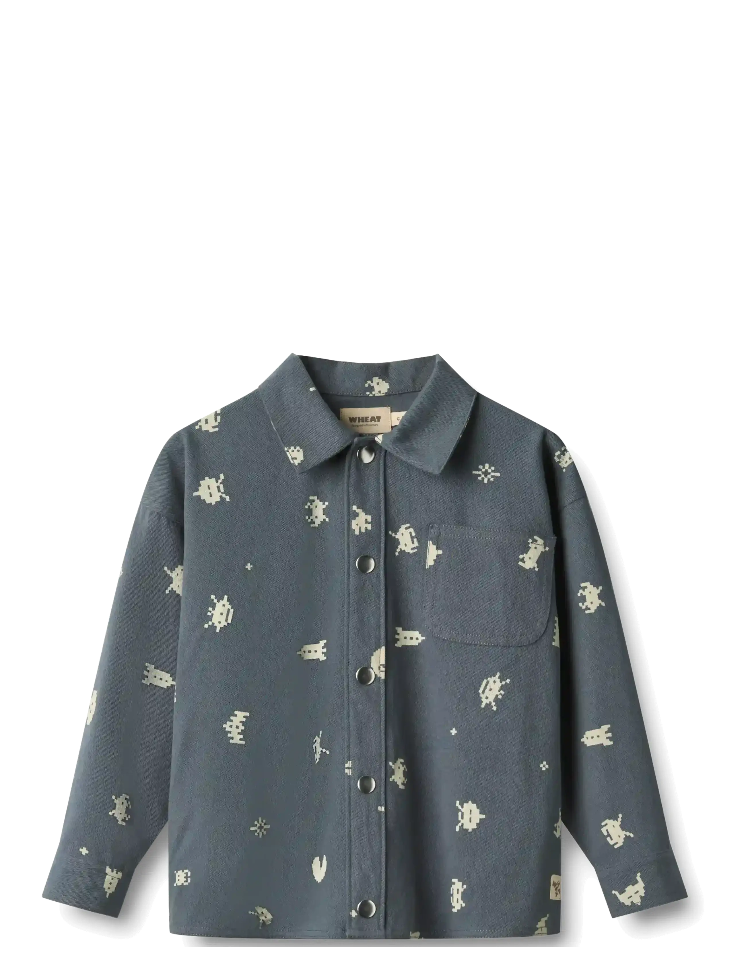 Wheat Overshirt L/S Marcel - Alles anzeigen - GAME OVER / blue