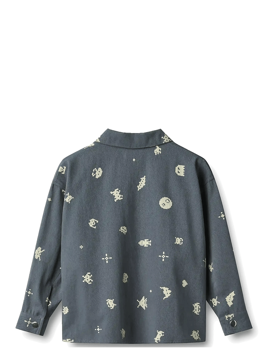 Wheat - Overshirt L/S Marcel - jeansjacken - game over - 2