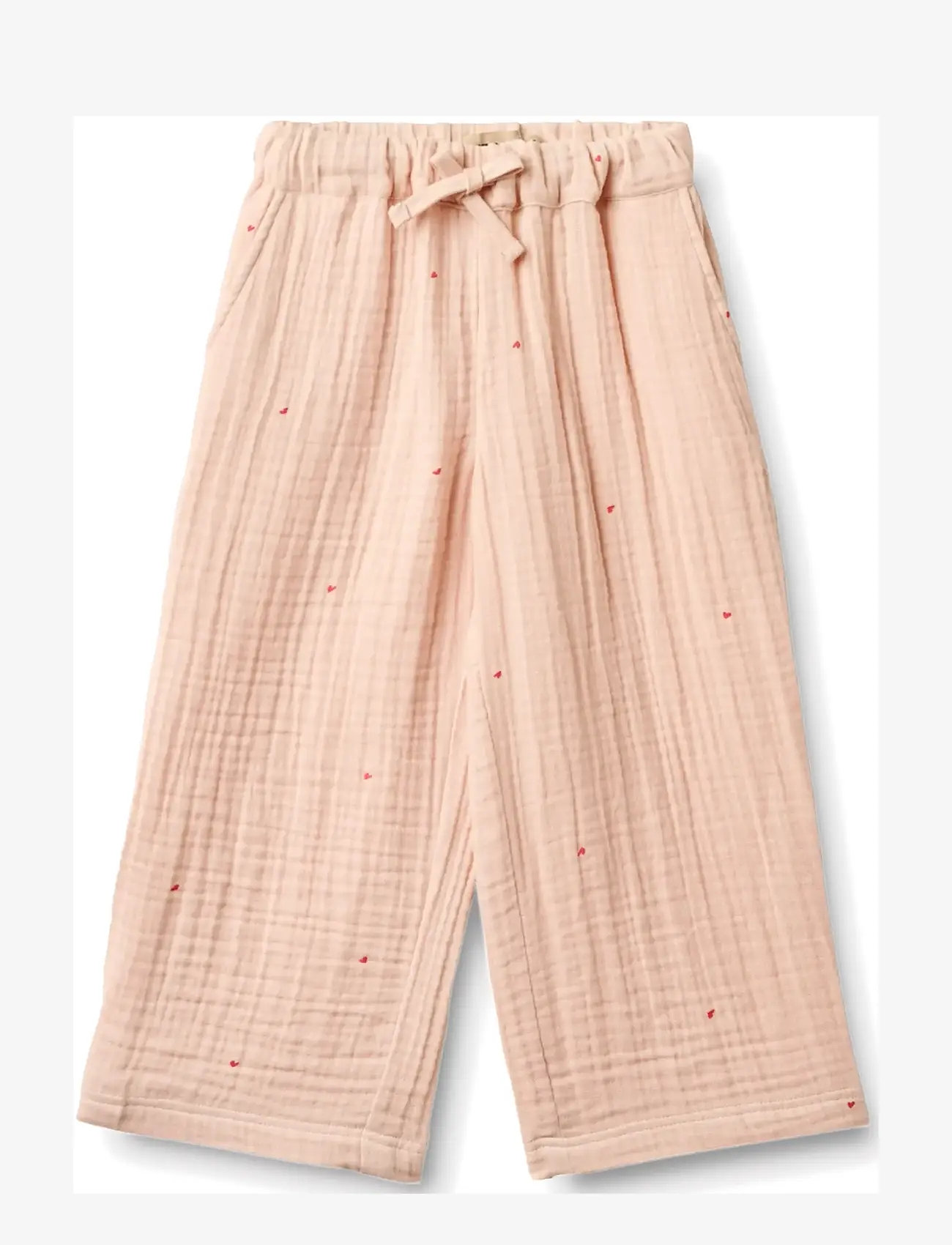 Wheat - Trousers Sasha - baby trousers - powder hearts - 0