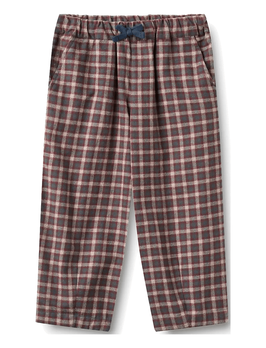 Wheat - Trousers Dart Sasha - einkaufen nach alter von - blue holiday check - 0