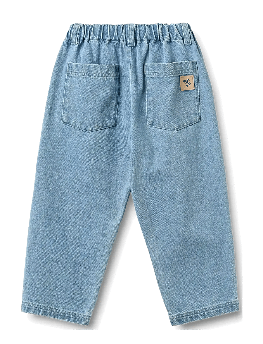 Wheat - Trousers Julian - light blue denim - 1