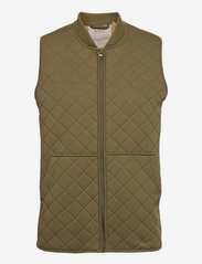 Wheat - Thermo Gilet Eden adult - down- & padded jackets - olive - 0