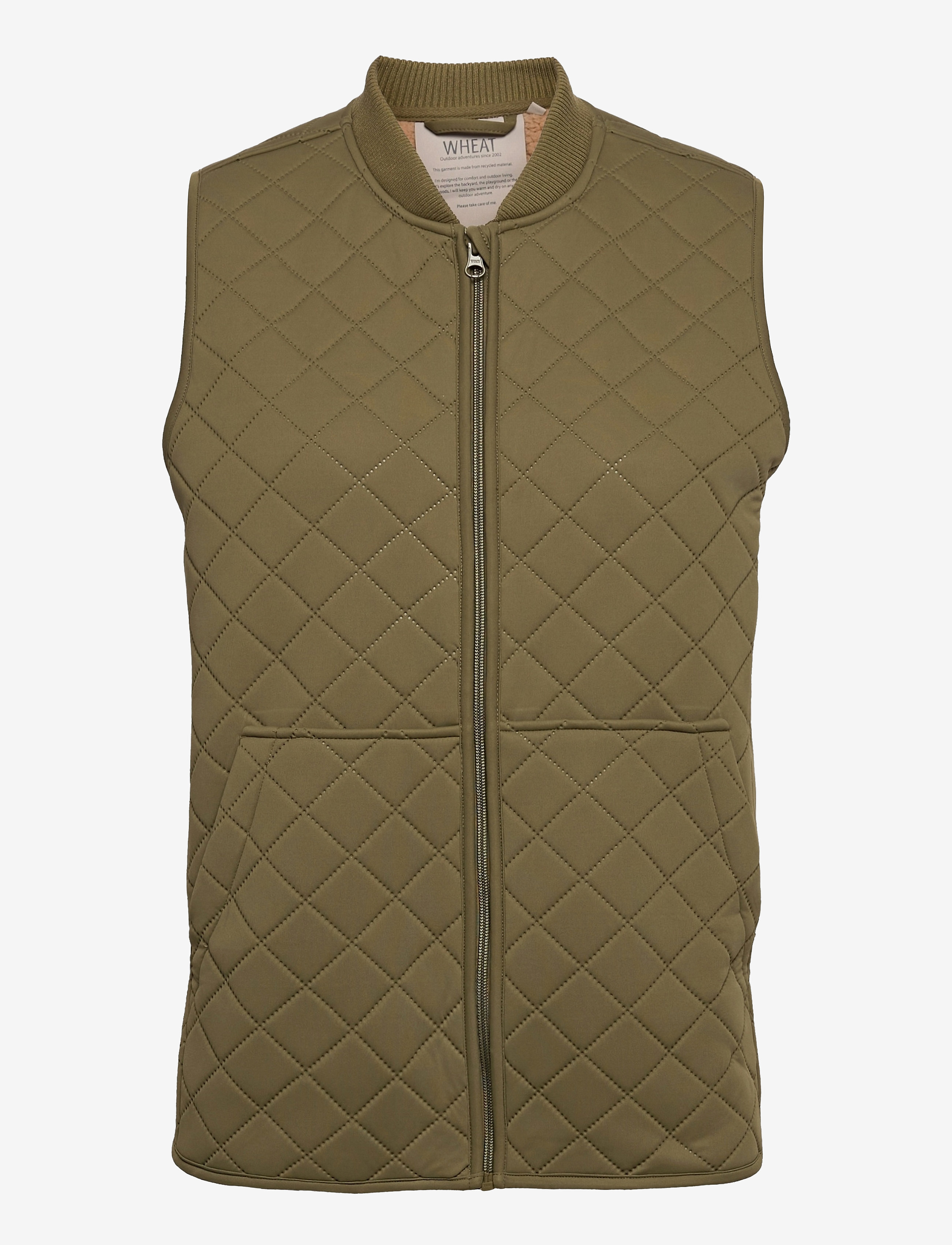 Wheat Thermo Gilet Eden adult - Vatterede veste - OLIVE / green