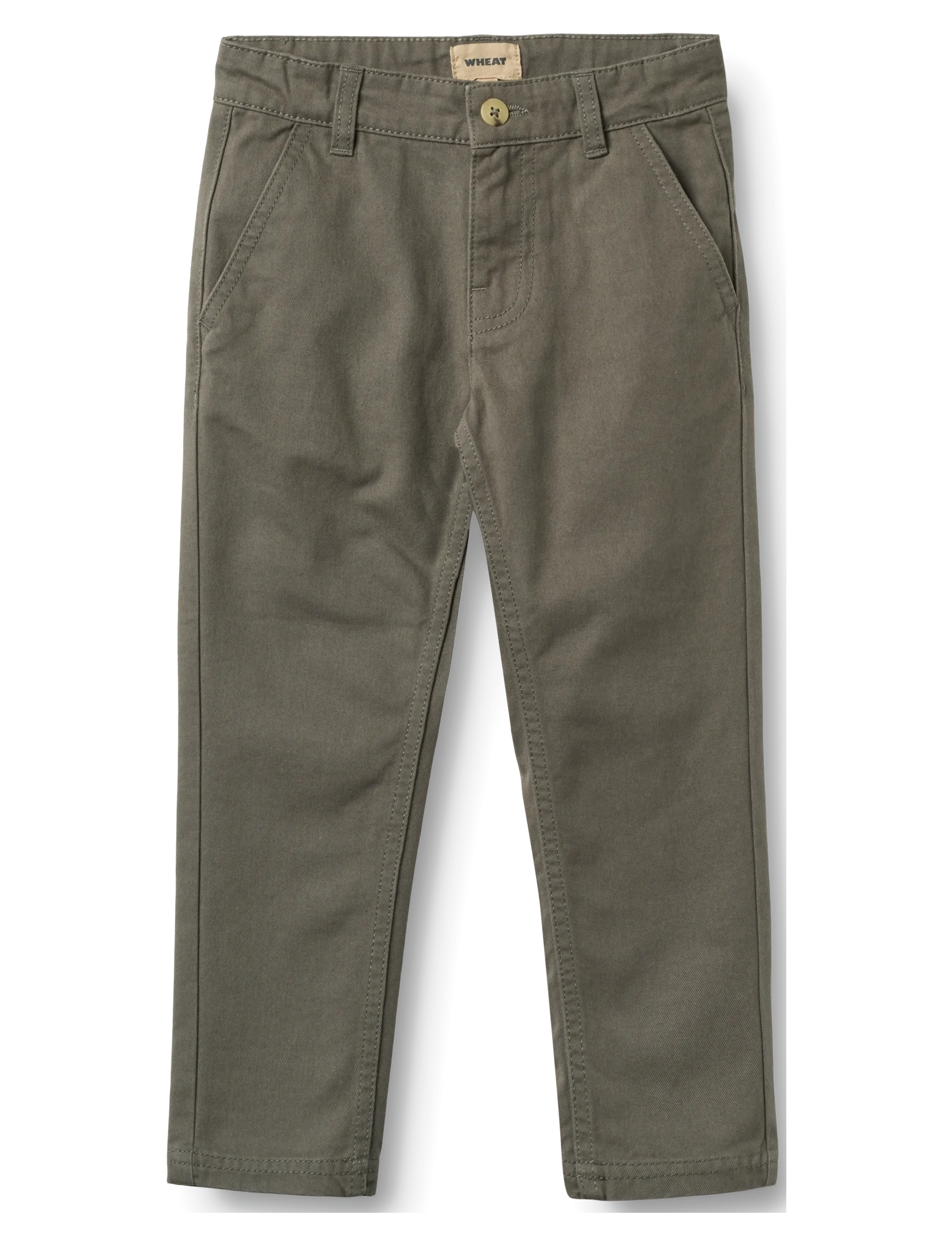 Wheat Trousers Hugo - Hosen - GREY METAL / khaki/green