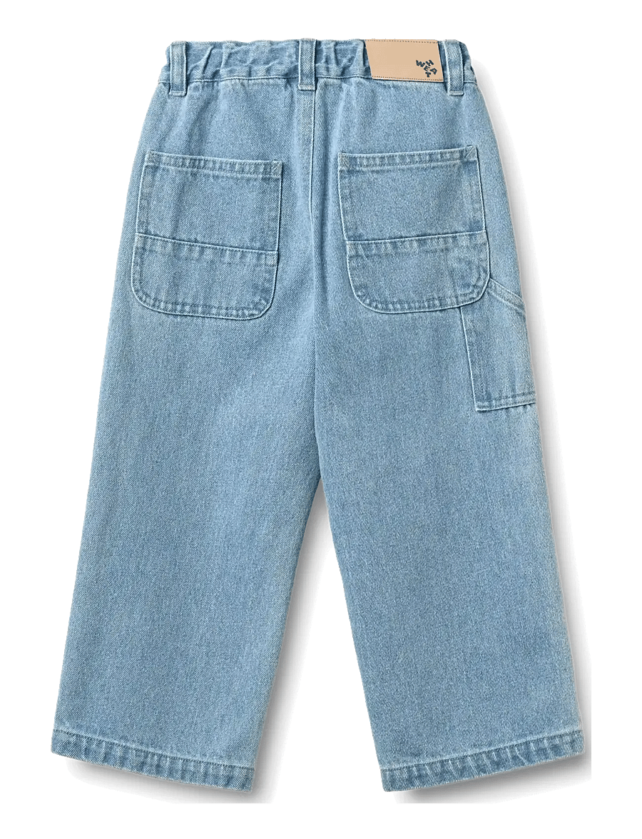 Wheat - Trousers Felix - light blue denim - 1