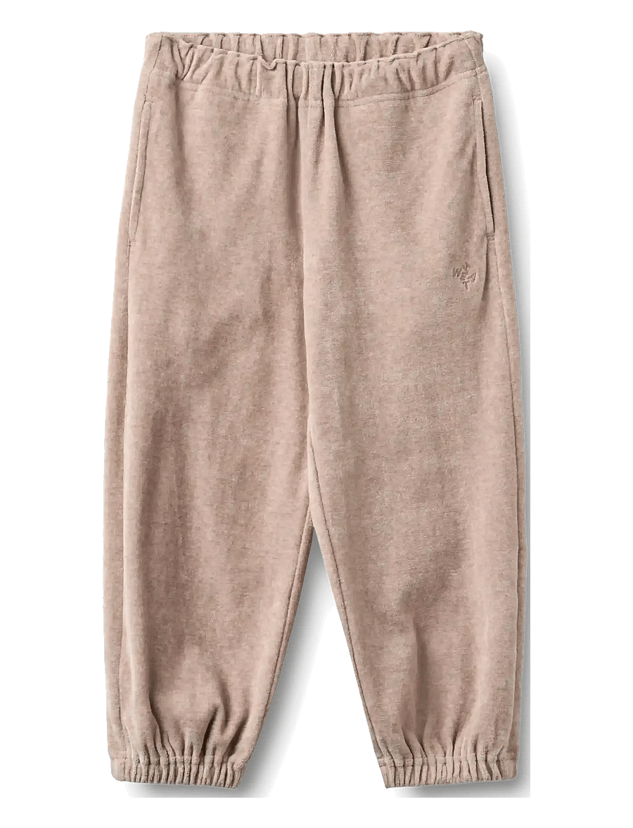 Wheat - Soft Pants Palmo - jogginghosen - melange rose - 0