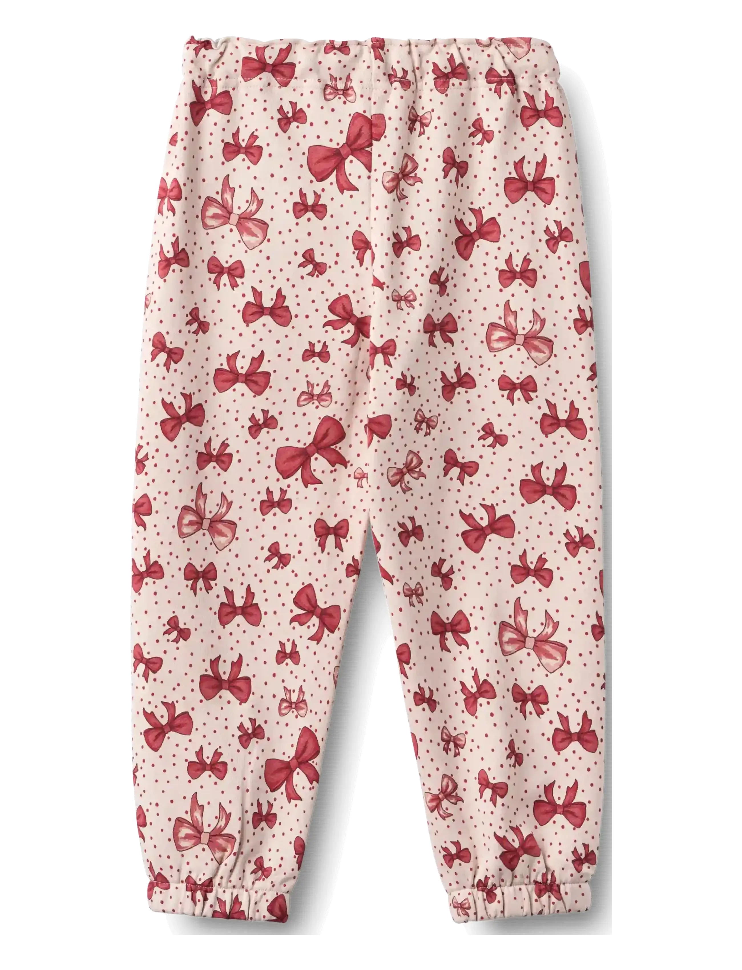 Wheat - Sweatpants Cosmo - sweatpants - almond peach bows - 1