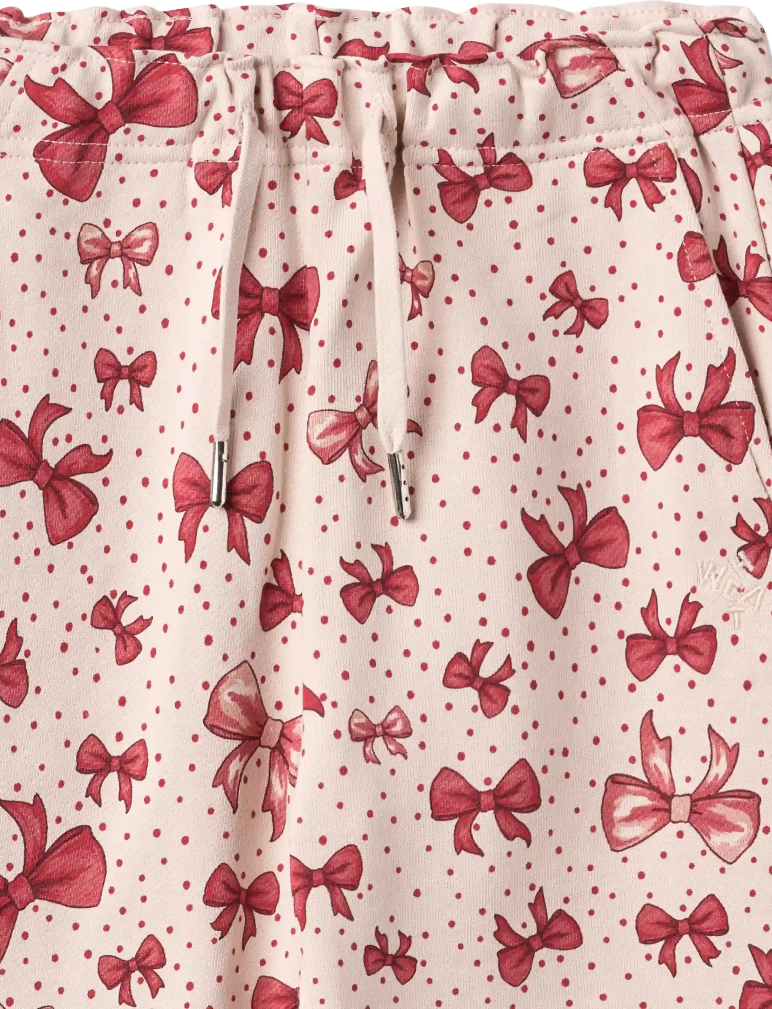 Wheat - Sweatpants Cosmo - sweatpants - almond peach bows - 2
