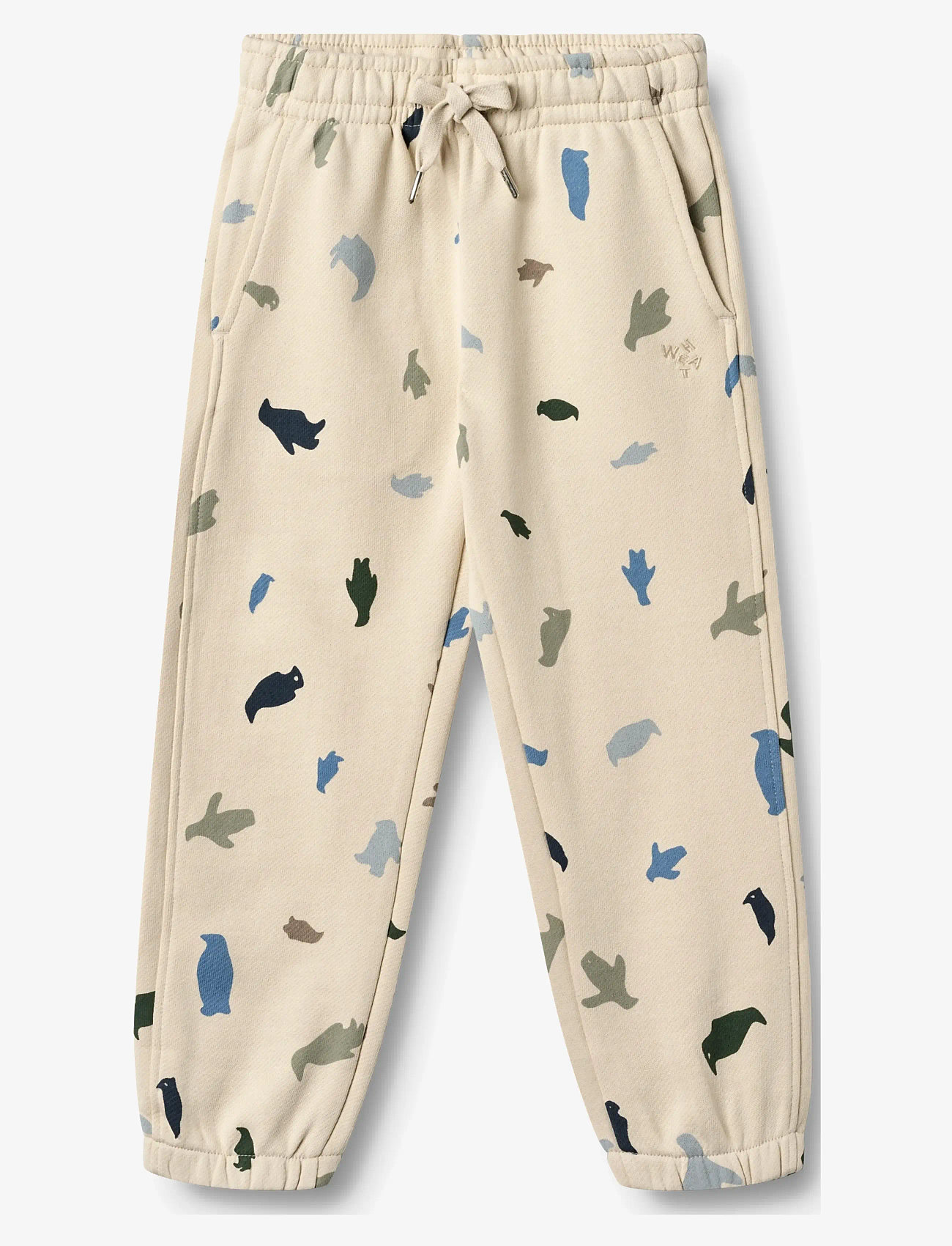 Wheat - Sweatpants Cruz - efterårstøj - offwhite penguins - 0