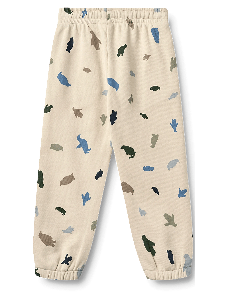 Wheat - Sweatpants Cruz - mjukisbyxor - offwhite penguins - 2