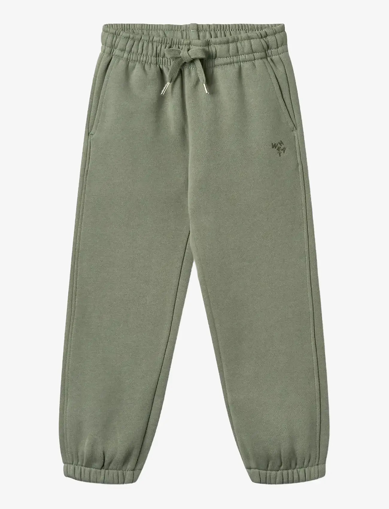 Wheat - Sweatpants Cruz - höstkläder - dusty green - 0