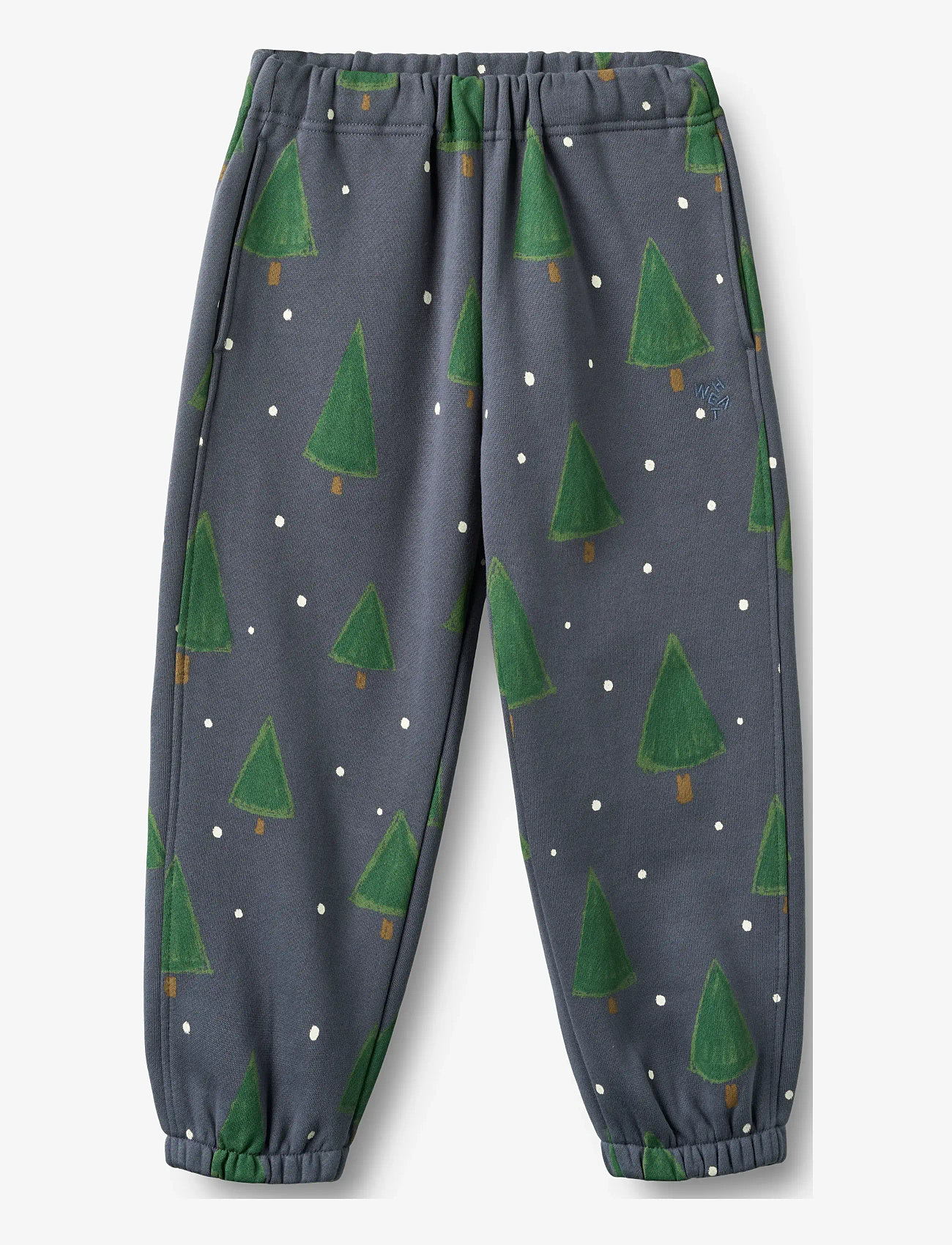 Wheat - Sweatpants Cass - mjukisbyxor - greyblue holiday - 0