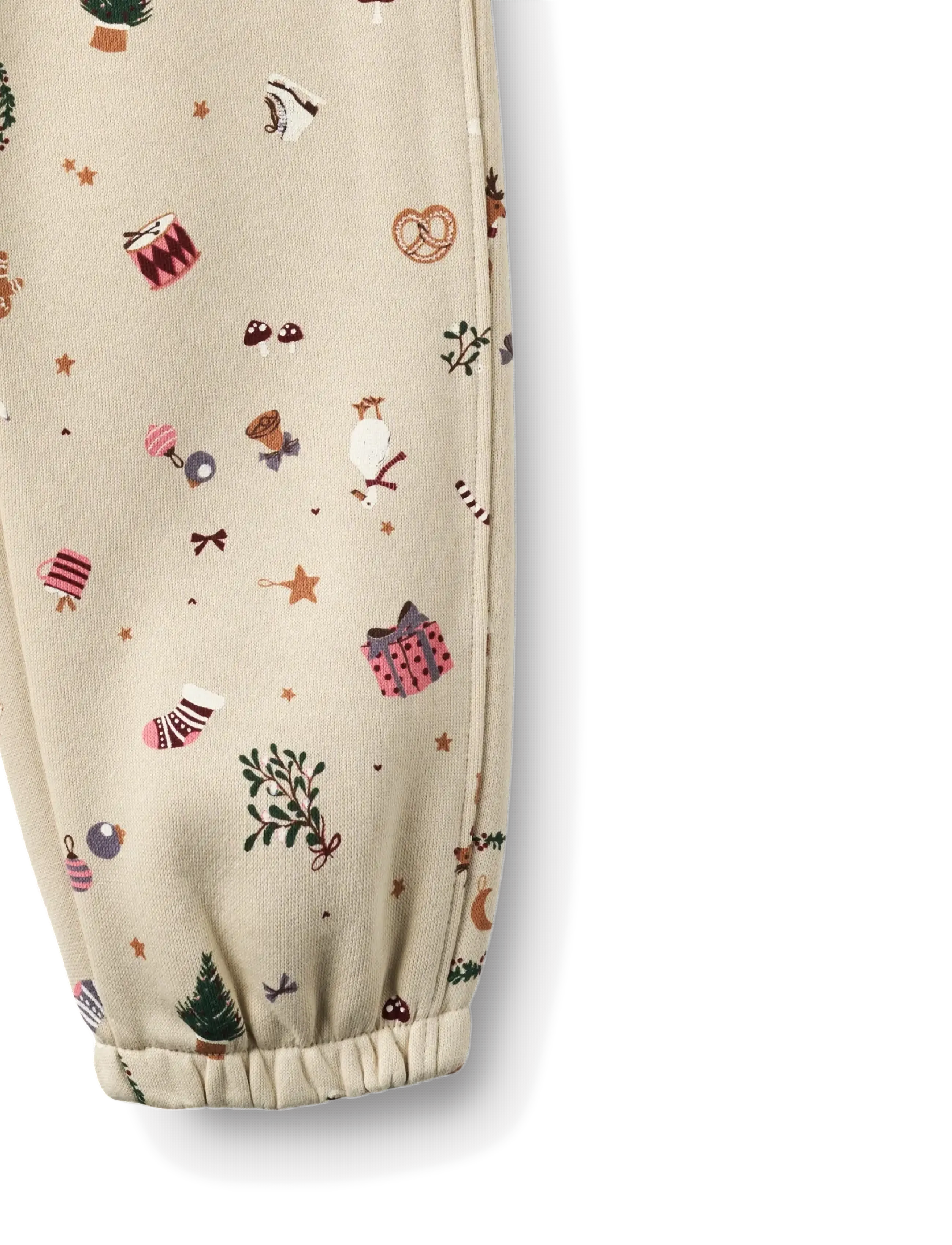 Wheat - Sweatpants Cass - dressipüksid - offwhite holiday - 2