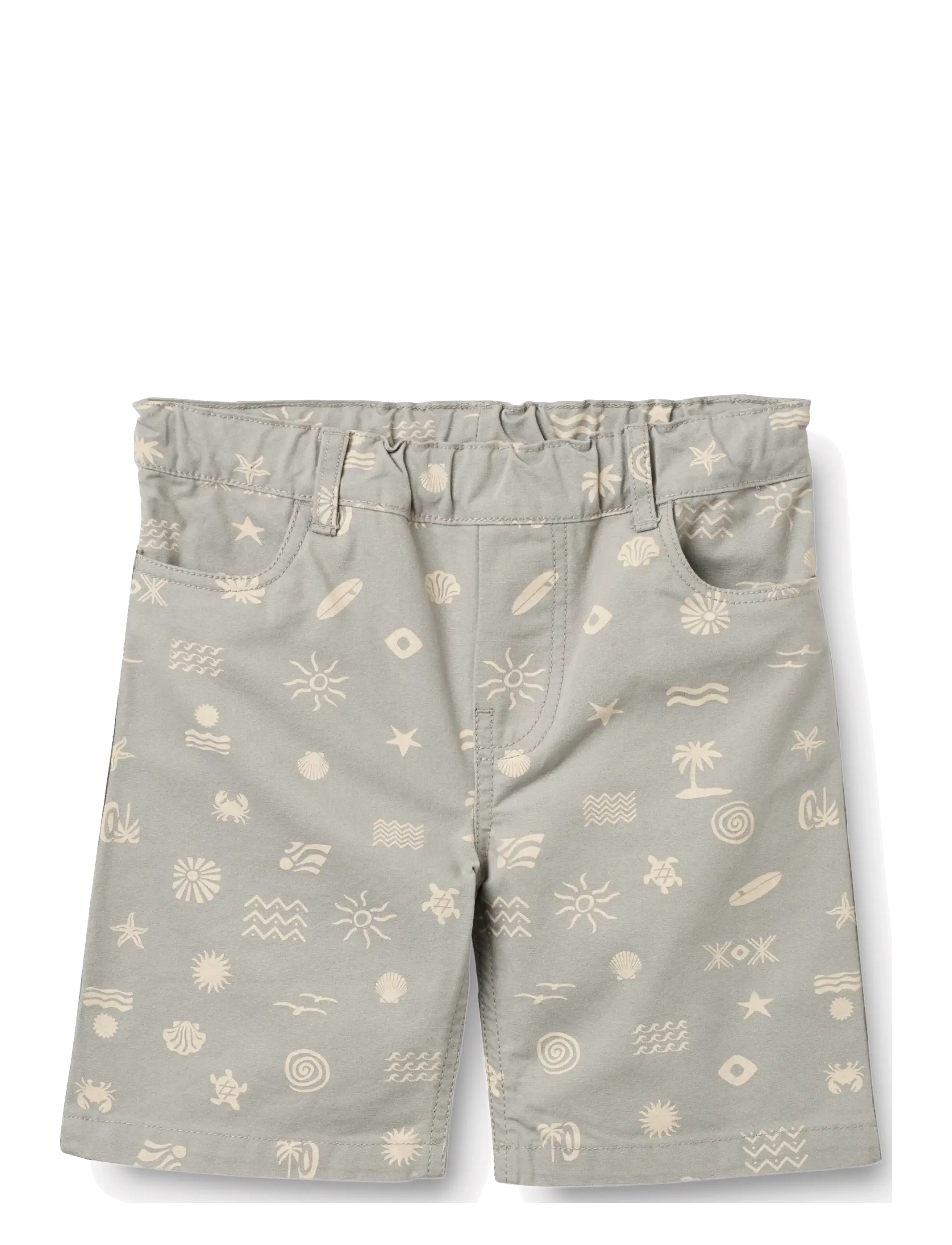 WHEAT Shorts August Grau - 92 - Kinder