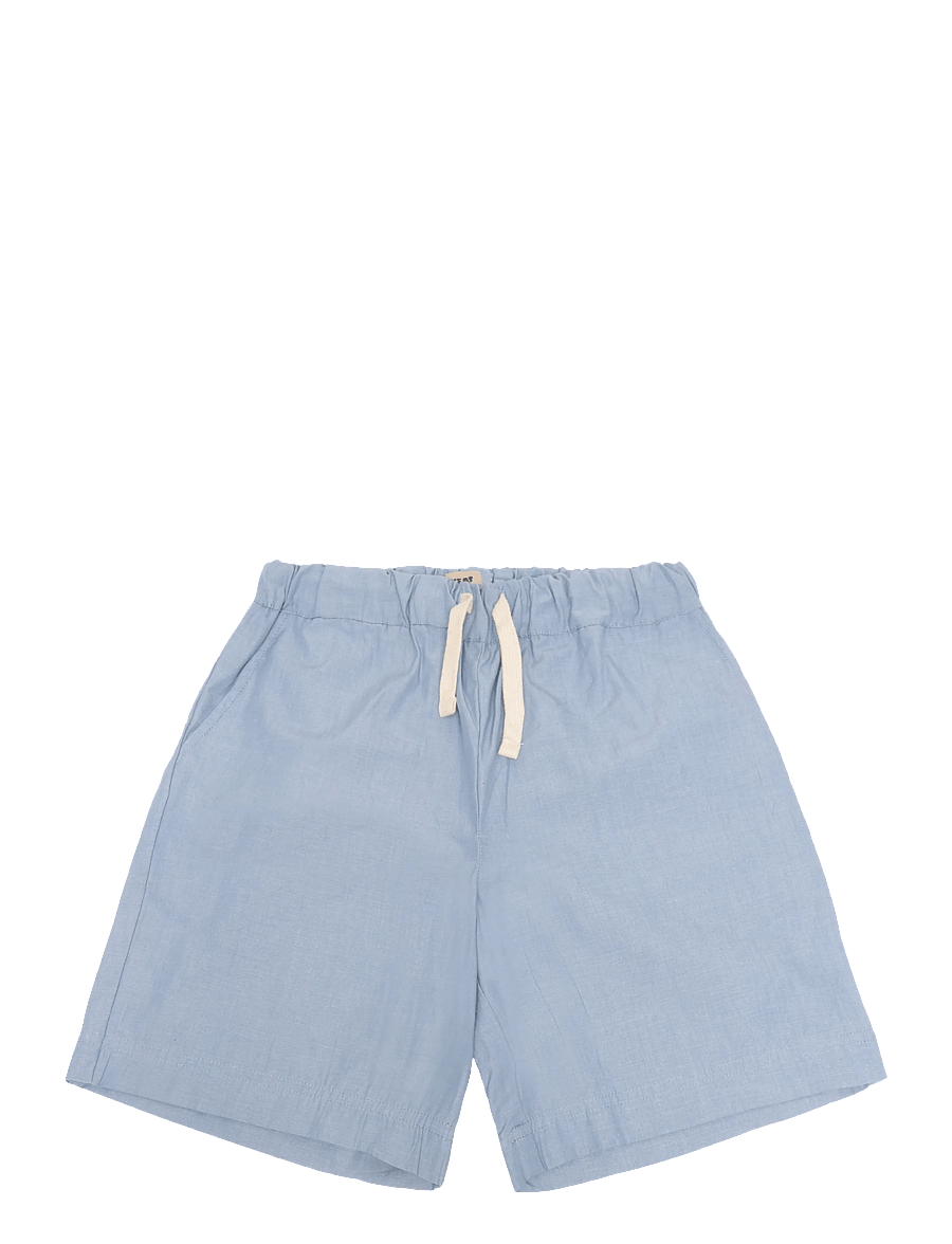 Wheat - Shorts Cuba - casual shorts - blue chambrey - 0